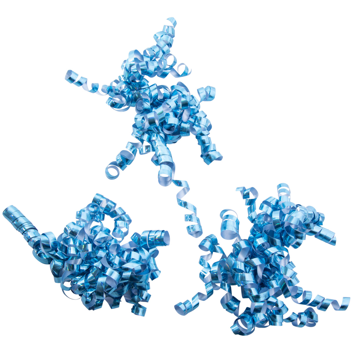 Metallic Curly Gift Bows 3-Pack