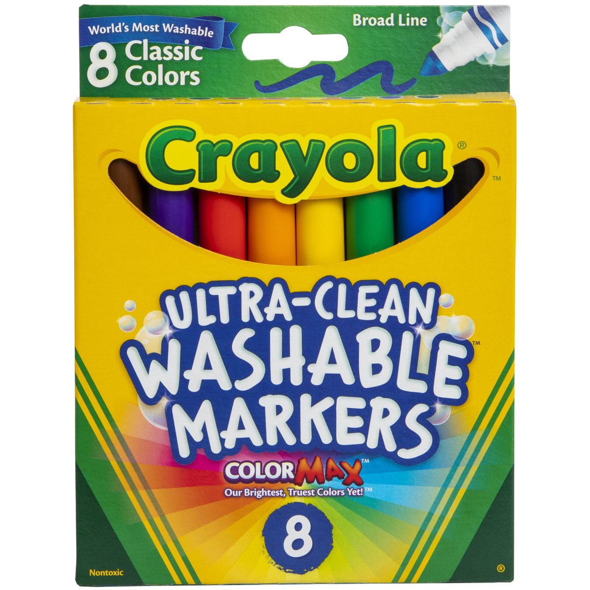Crayola® Ultra-Clean Washable Markers 8-Pack