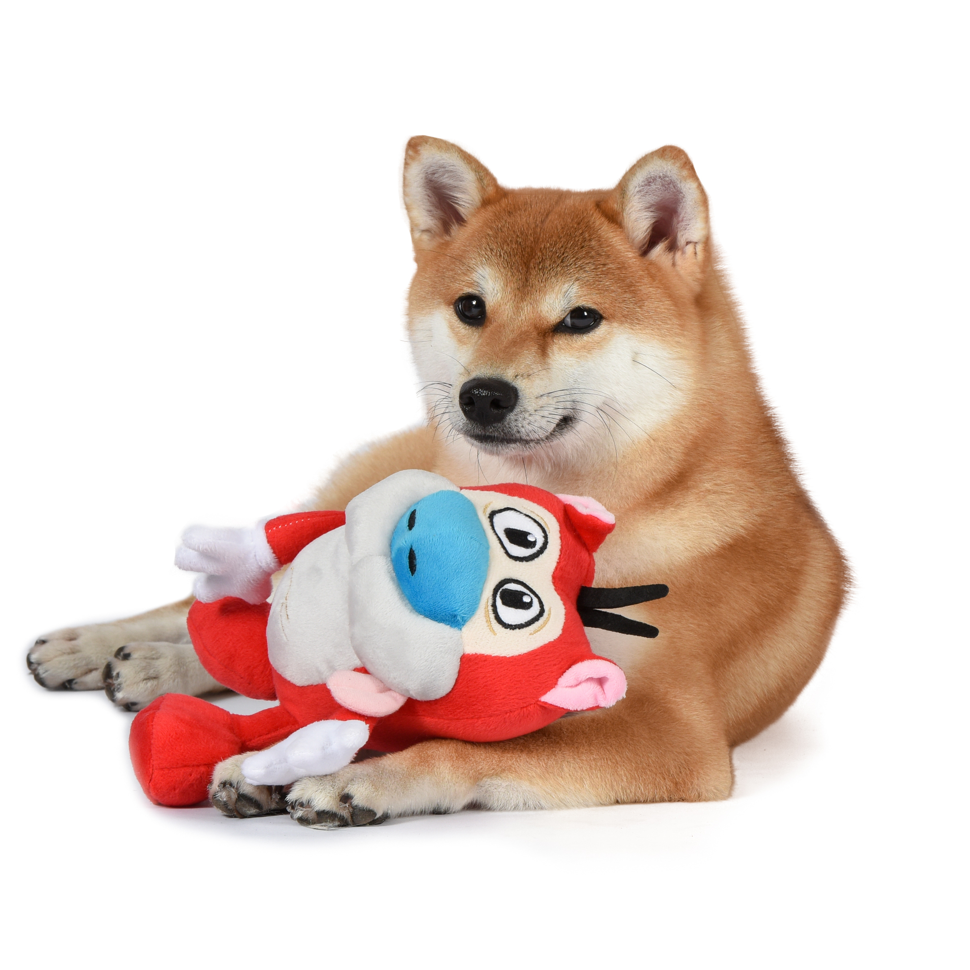 Nickelodeon™ Ren & Stimpy™ Plush Dog Toy - Stimpy 9in