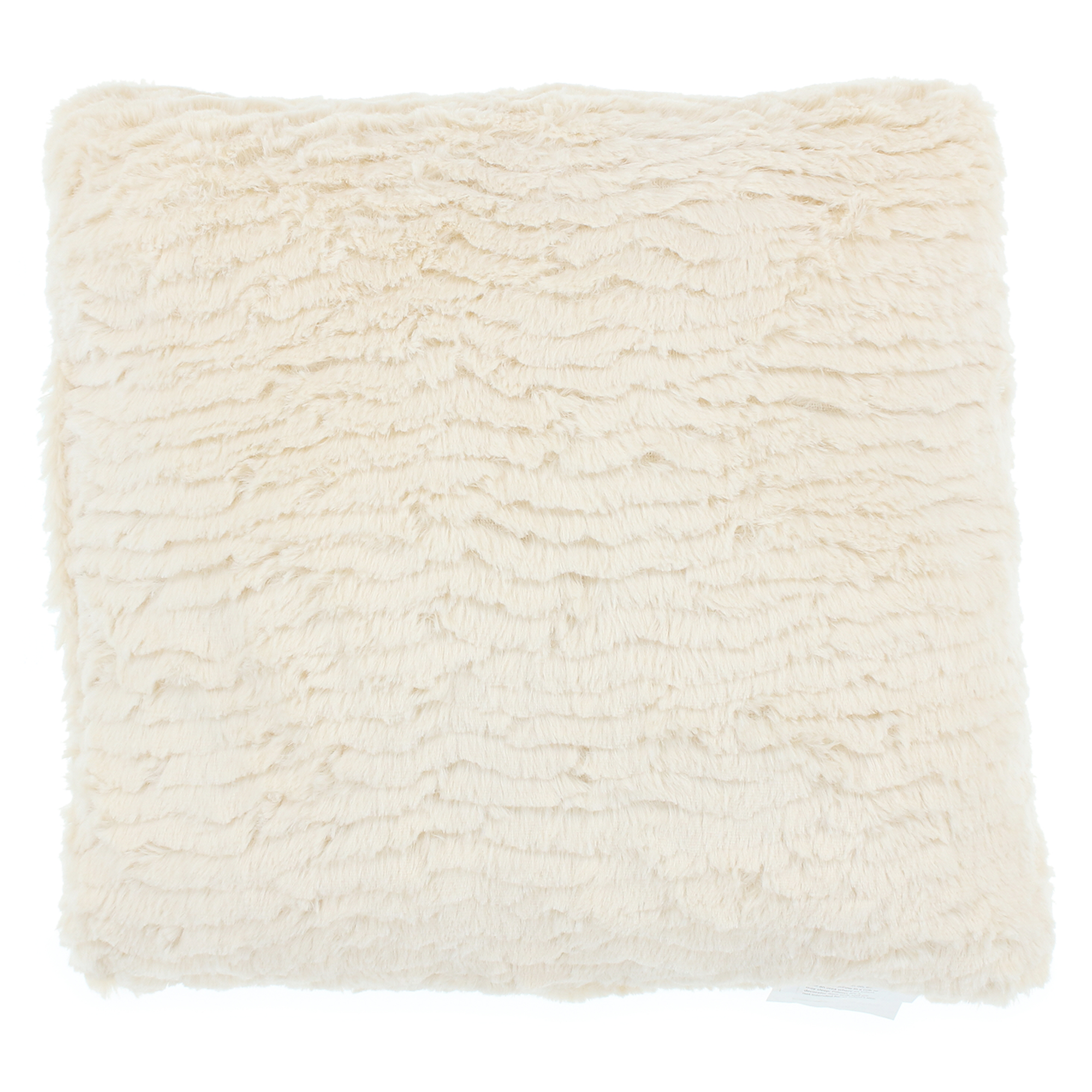 Luxe Collection Textured Throw Pillow 16in