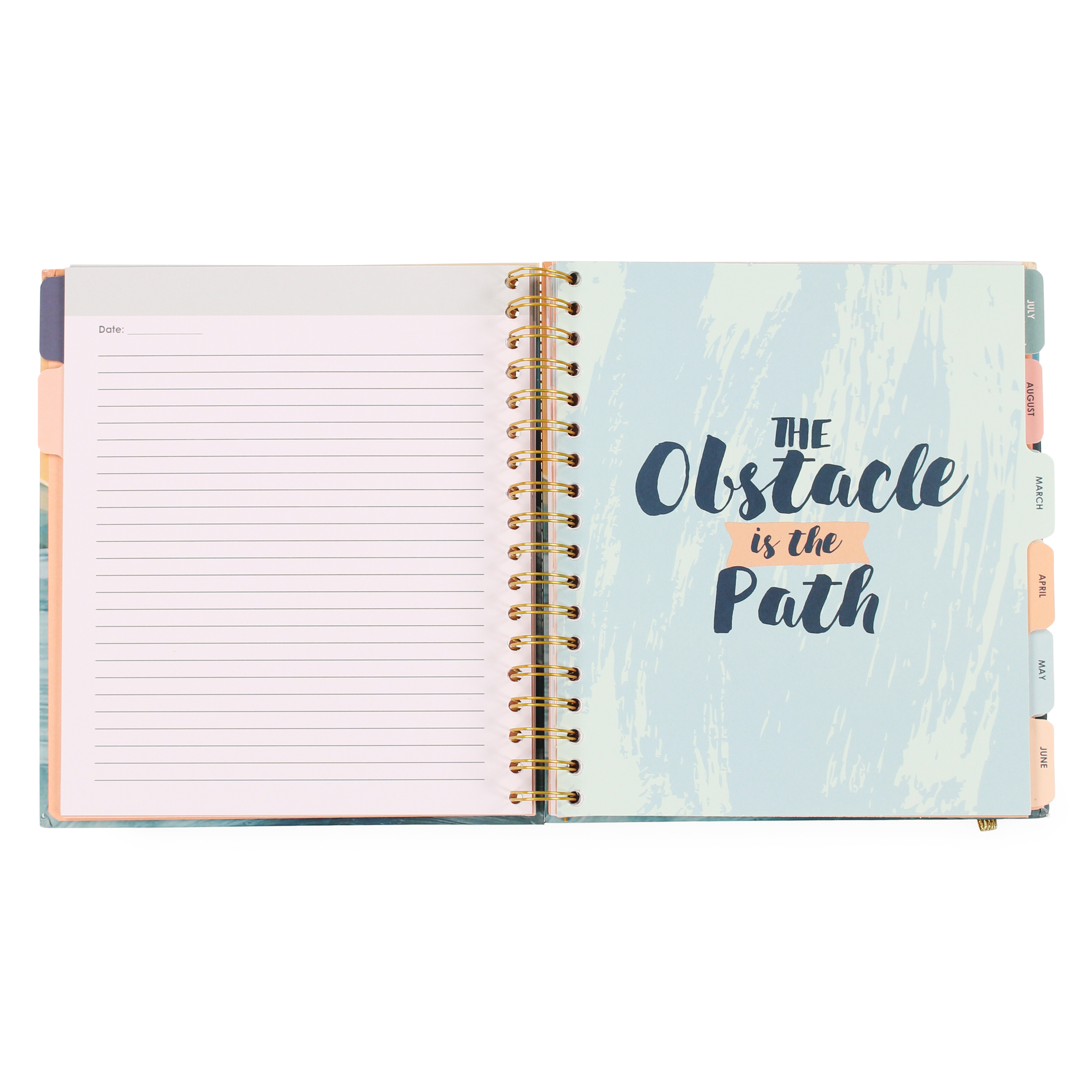 Spiral-Bound Monthly Planner