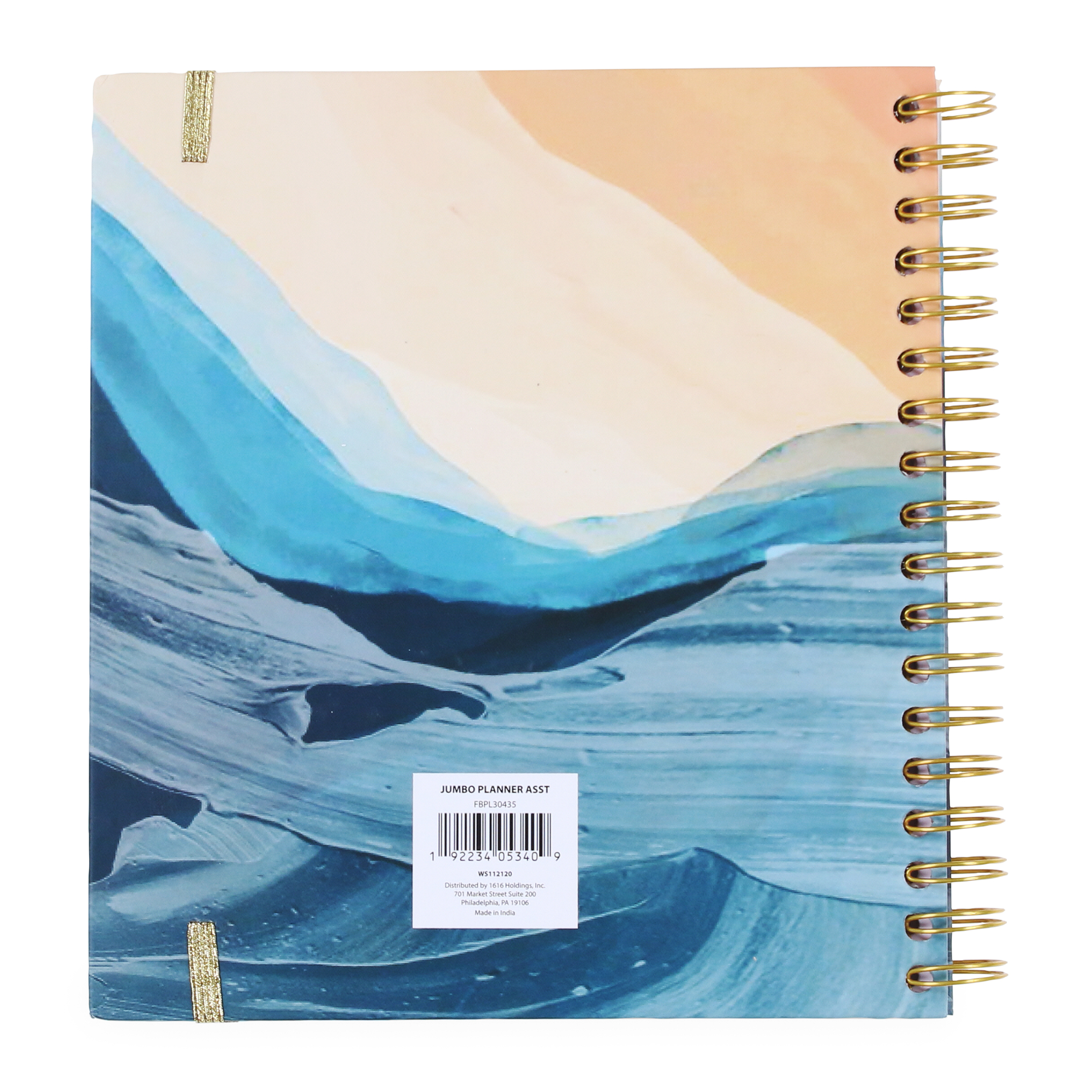 Spiral-Bound Monthly Planner