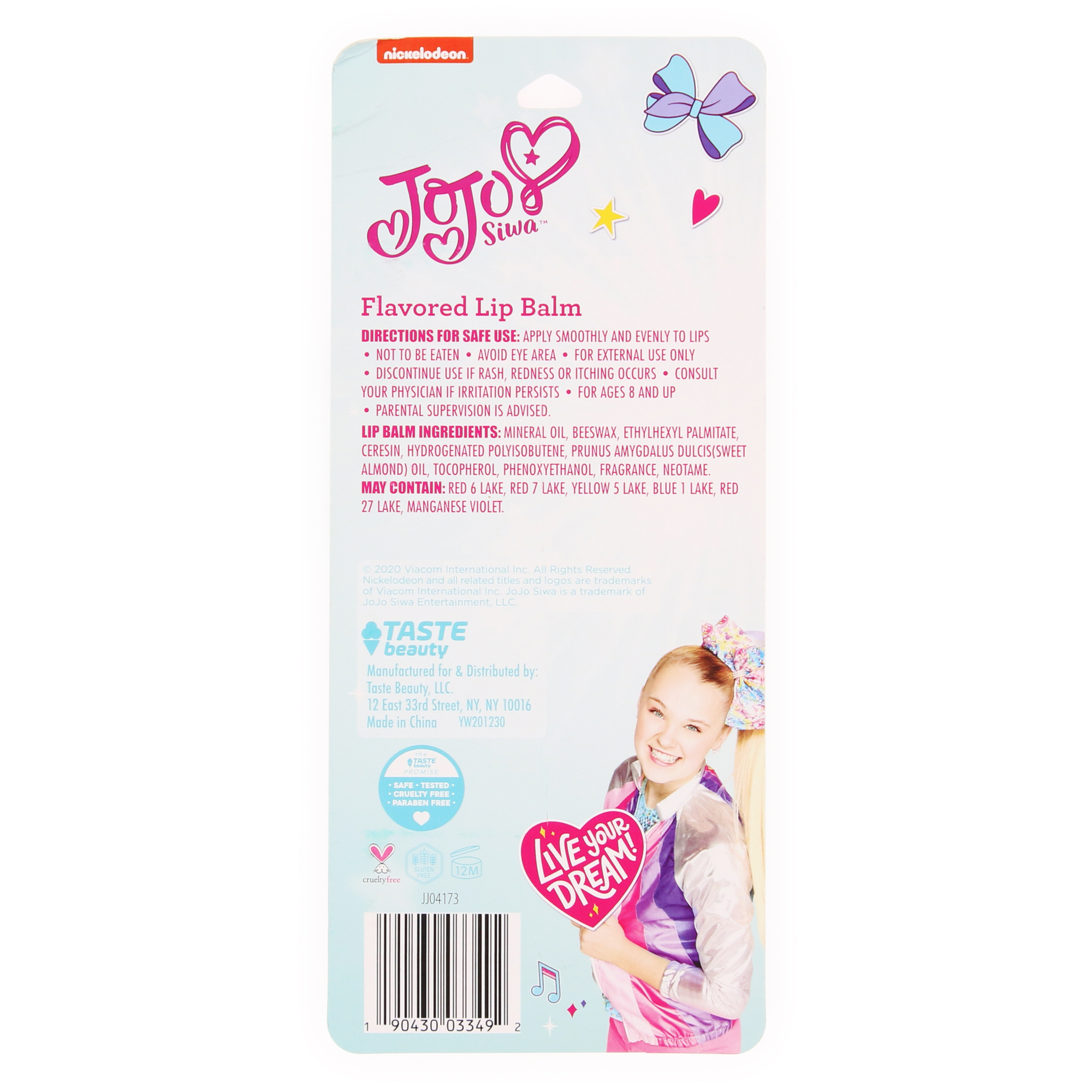 Jojo Siwa™ Flavored Lip Balm 8-Count