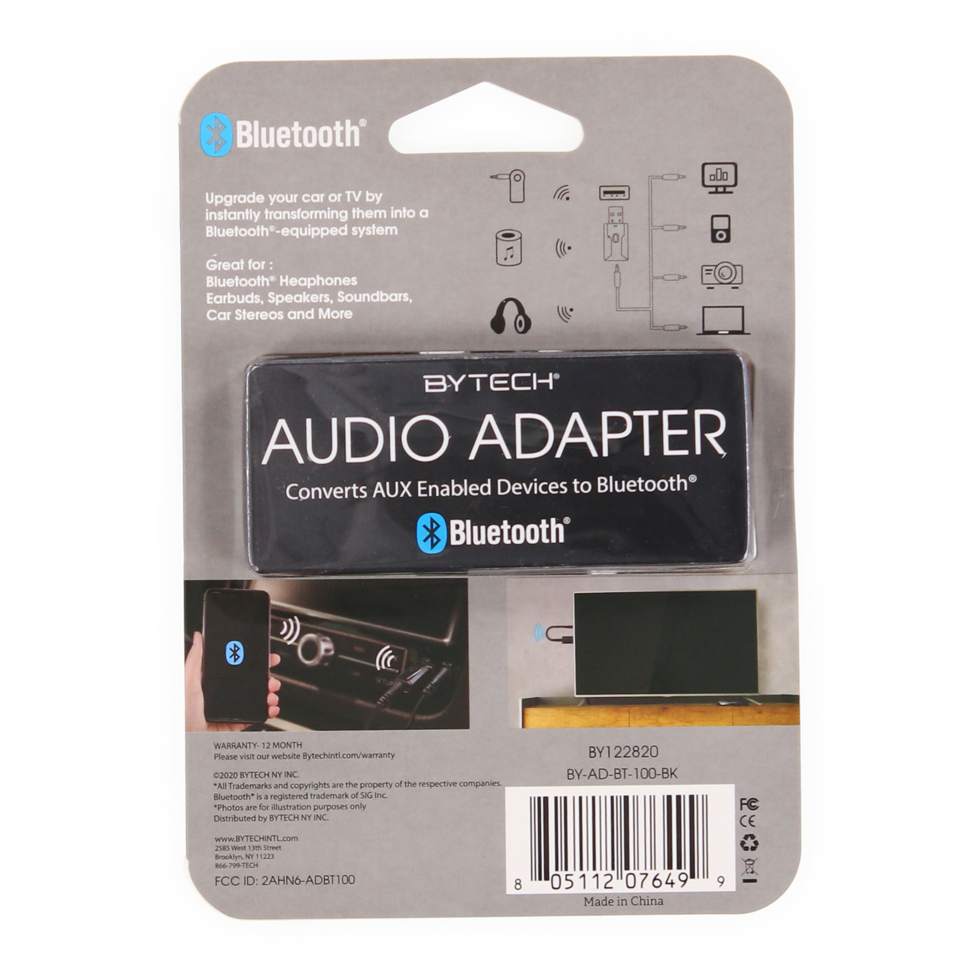 Bluetooth® Audio Adapter USB + 3.5Mm Jack