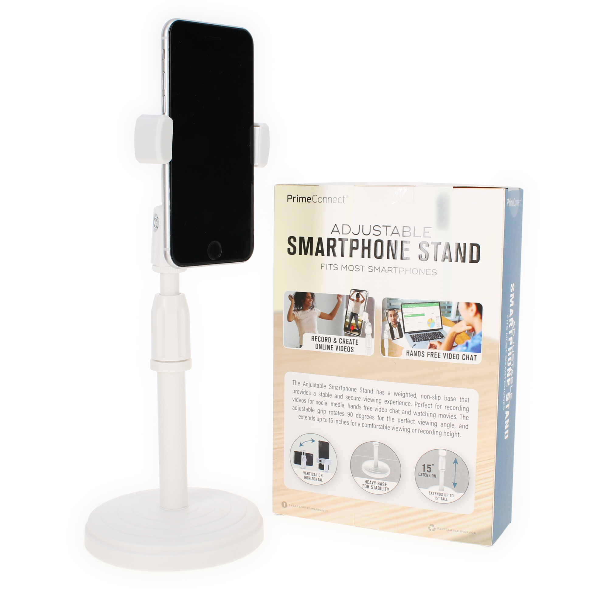 Adjustable Smartphone Stand 15in