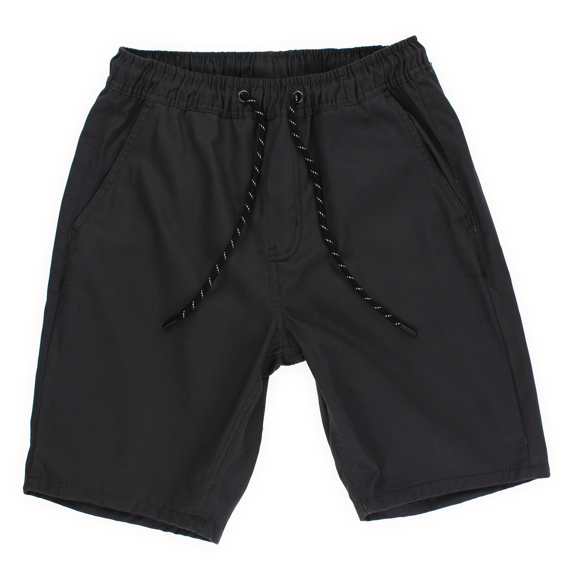 Young Mens Oxford Shorts - Charcoal Gray