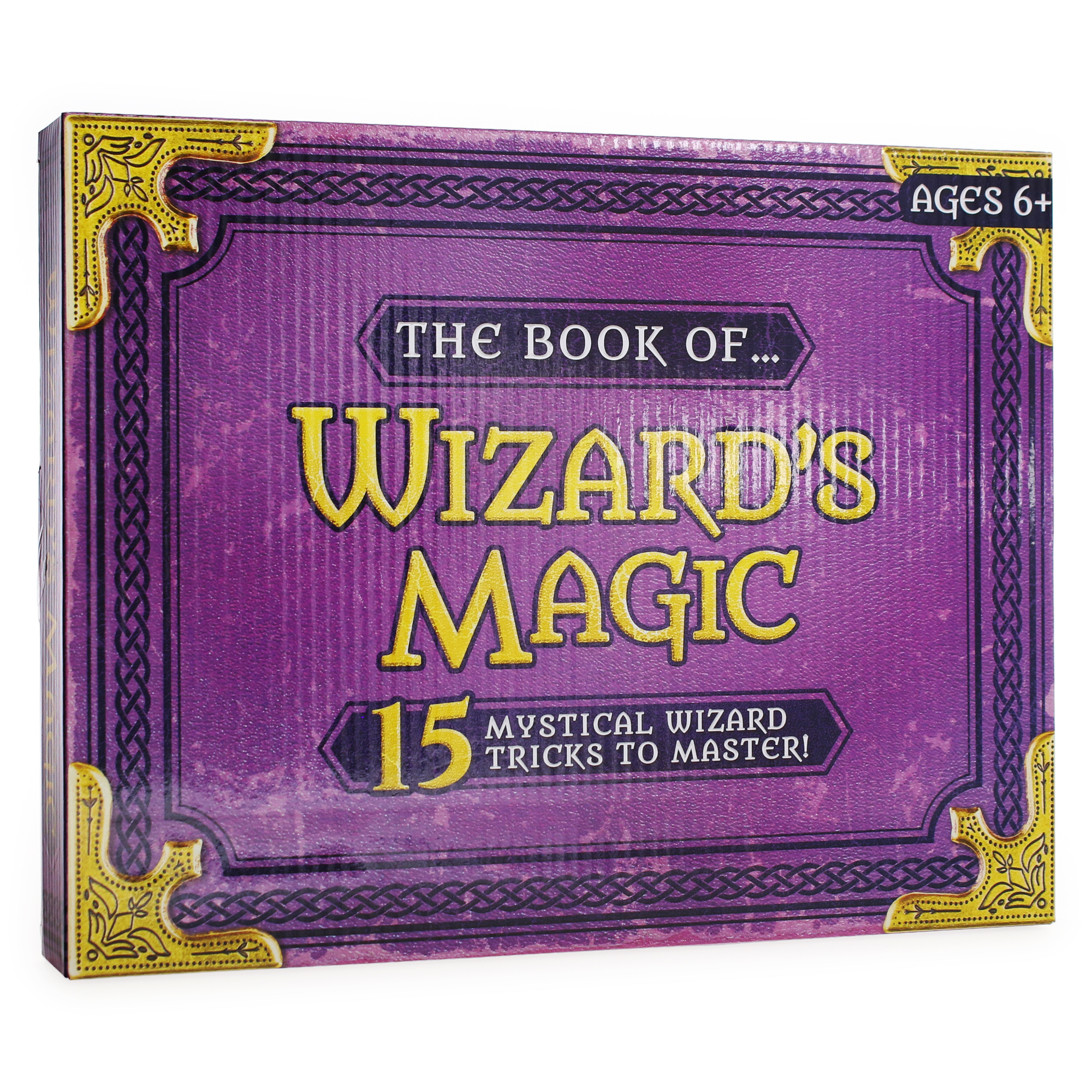 The Book Of Wizard's Magic Kit w/ 15 Magic Tricks