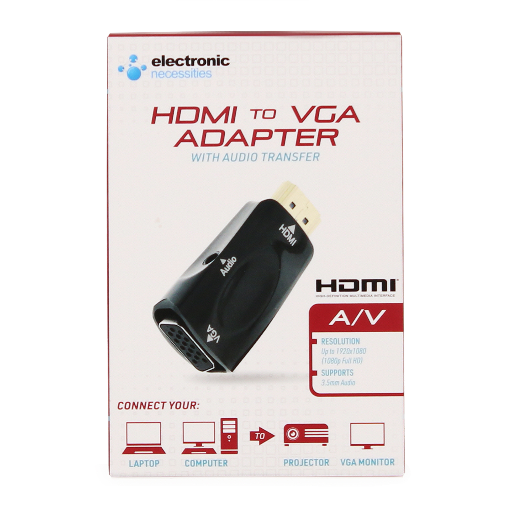 Hdmi To Vga Adapter With Audio Transfer