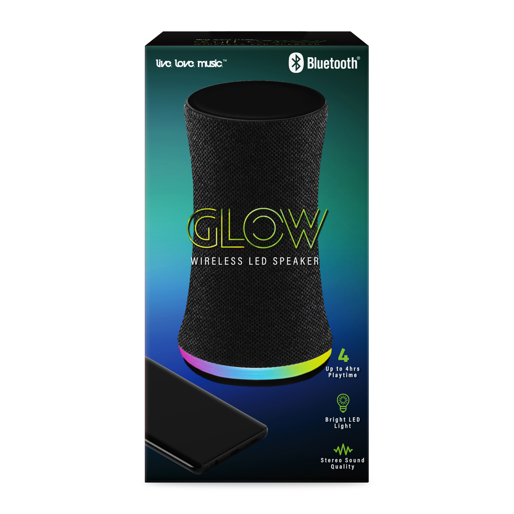 Glow LED Wireless Bluetooth® Speaker