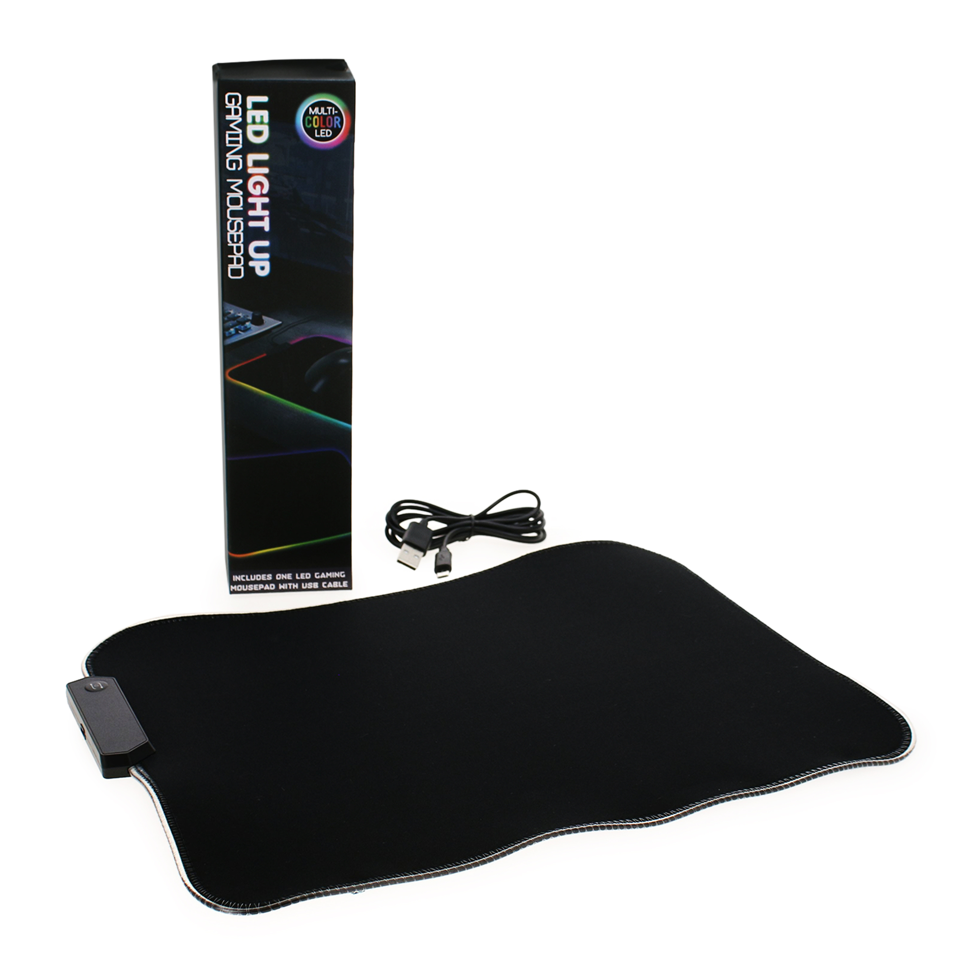 LED Gaming Mousepad 13in x 10in
