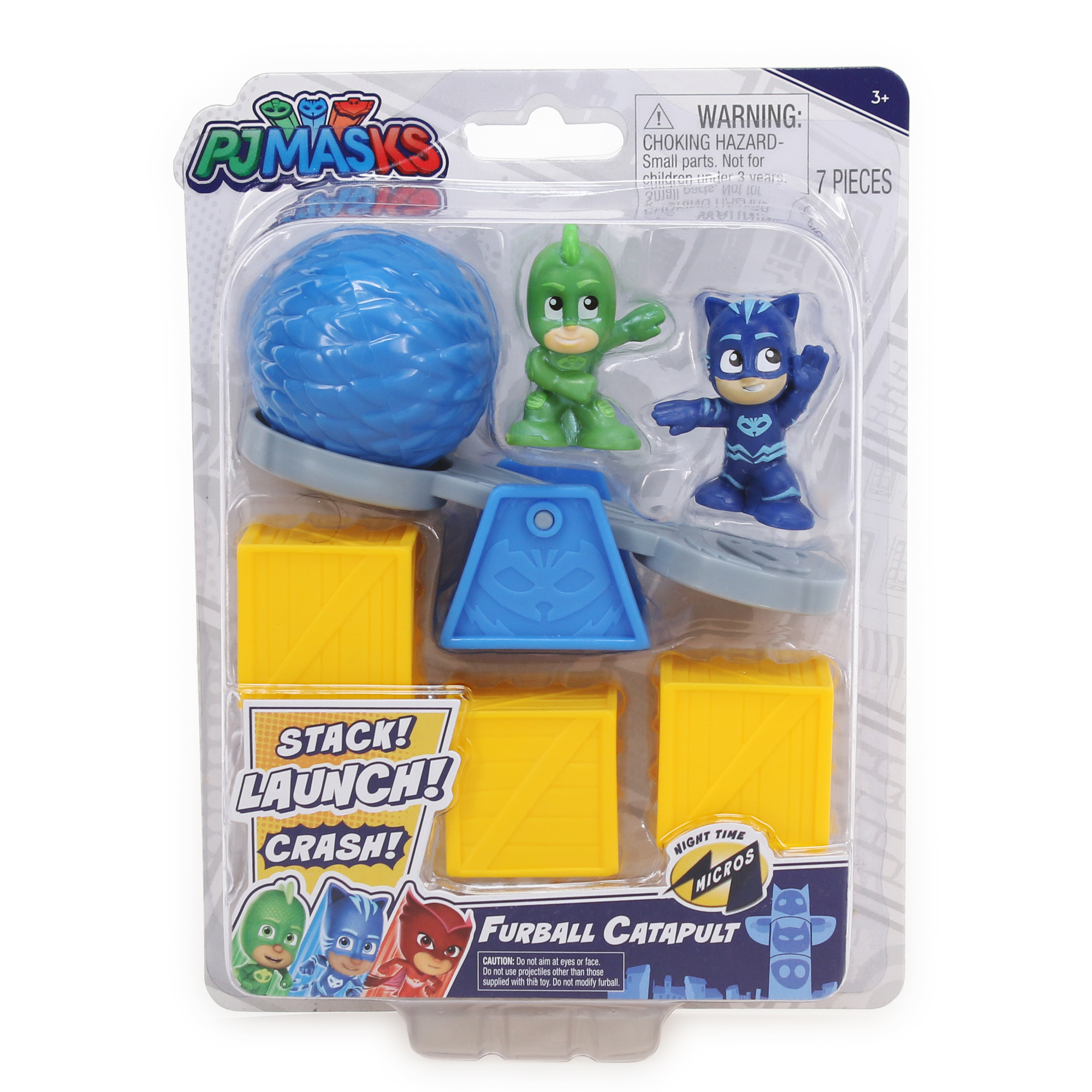 Pj Masks™ Furball Catapult 7-Piece Toy Set