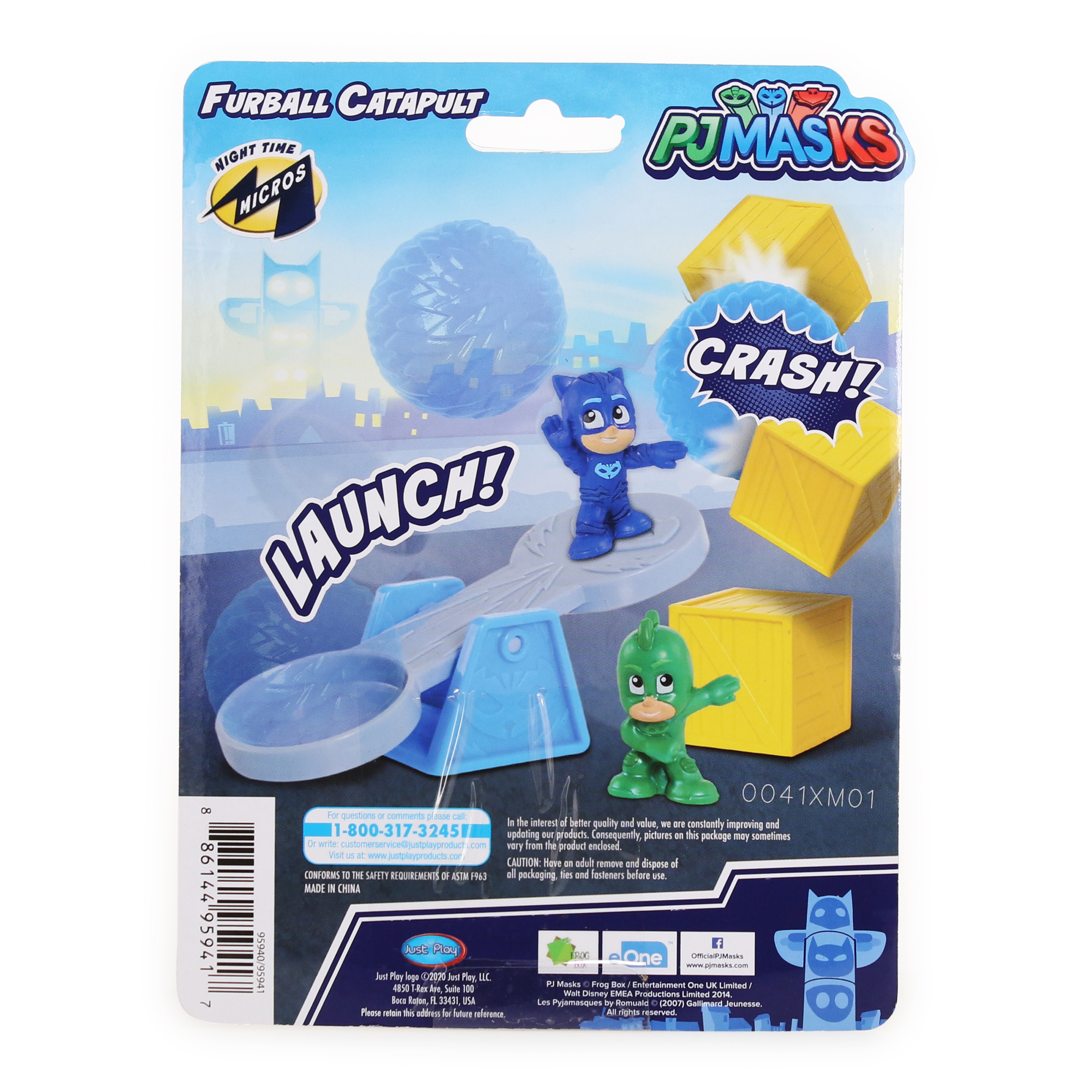 Pj Masks™ Furball Catapult 7-Piece Toy Set