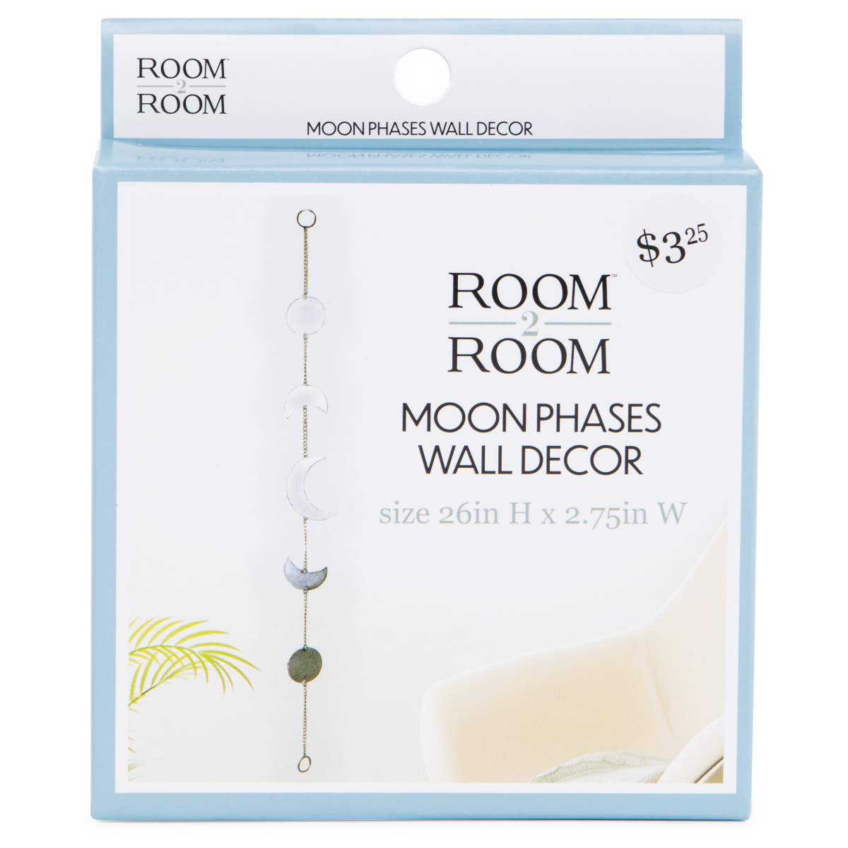 Metallic Hanging Wall Decor 26in