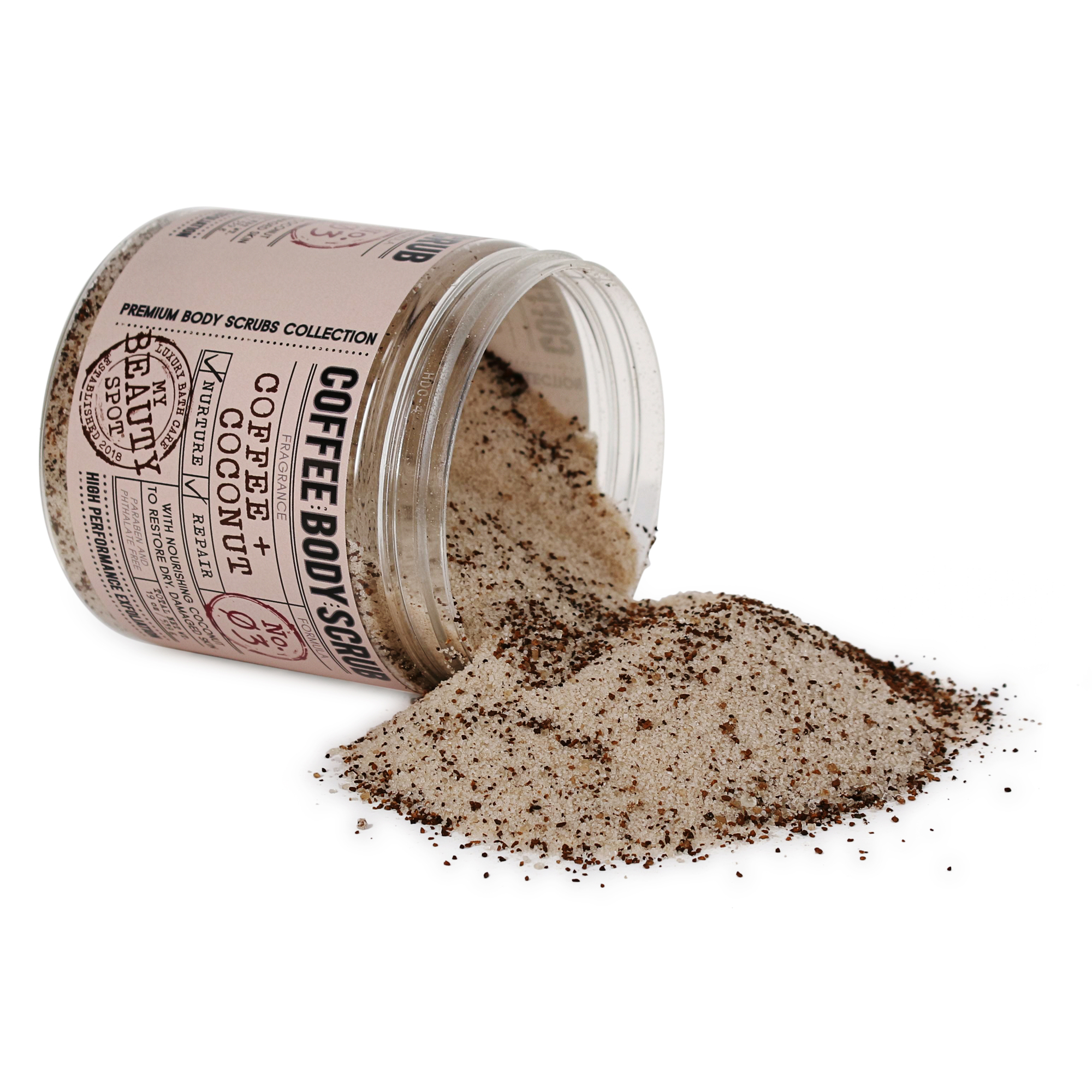 Coffee & Coconut Premium Body Scrub 19oz