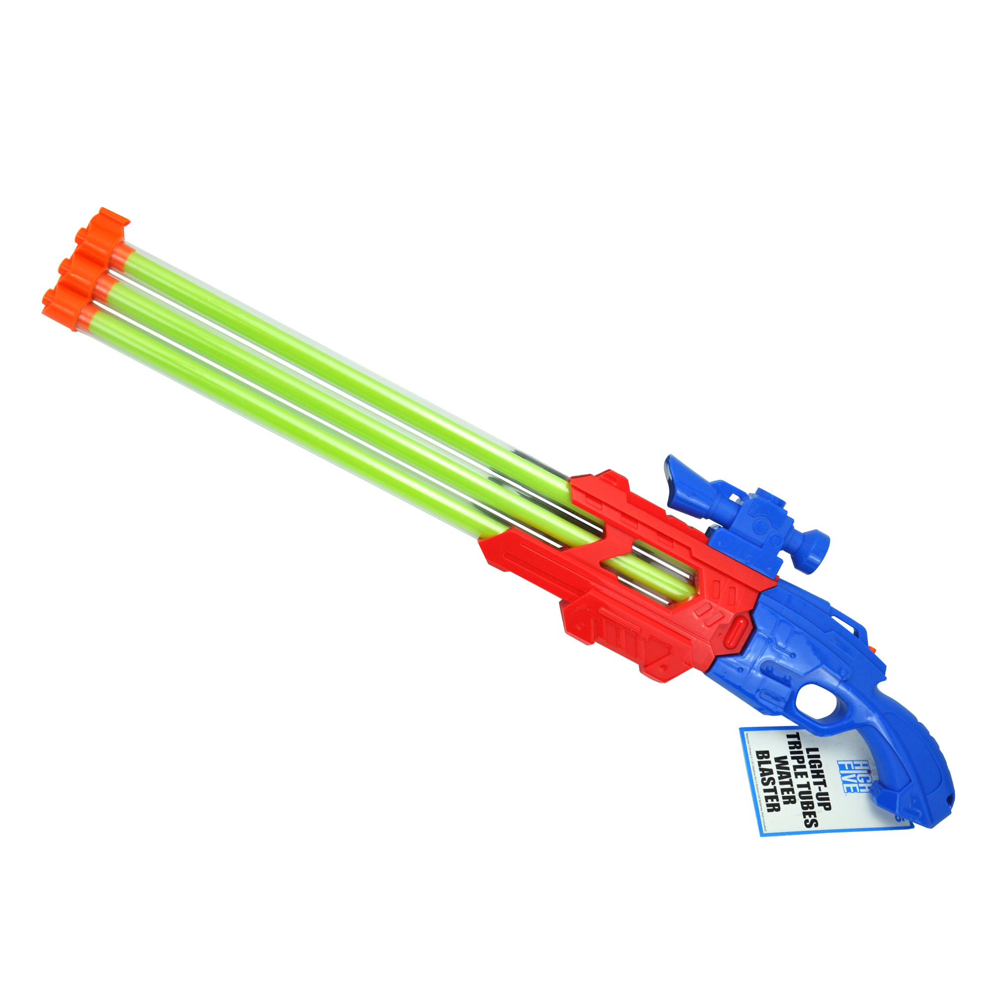 Light Up Triple Tubes Water Blaster 26in