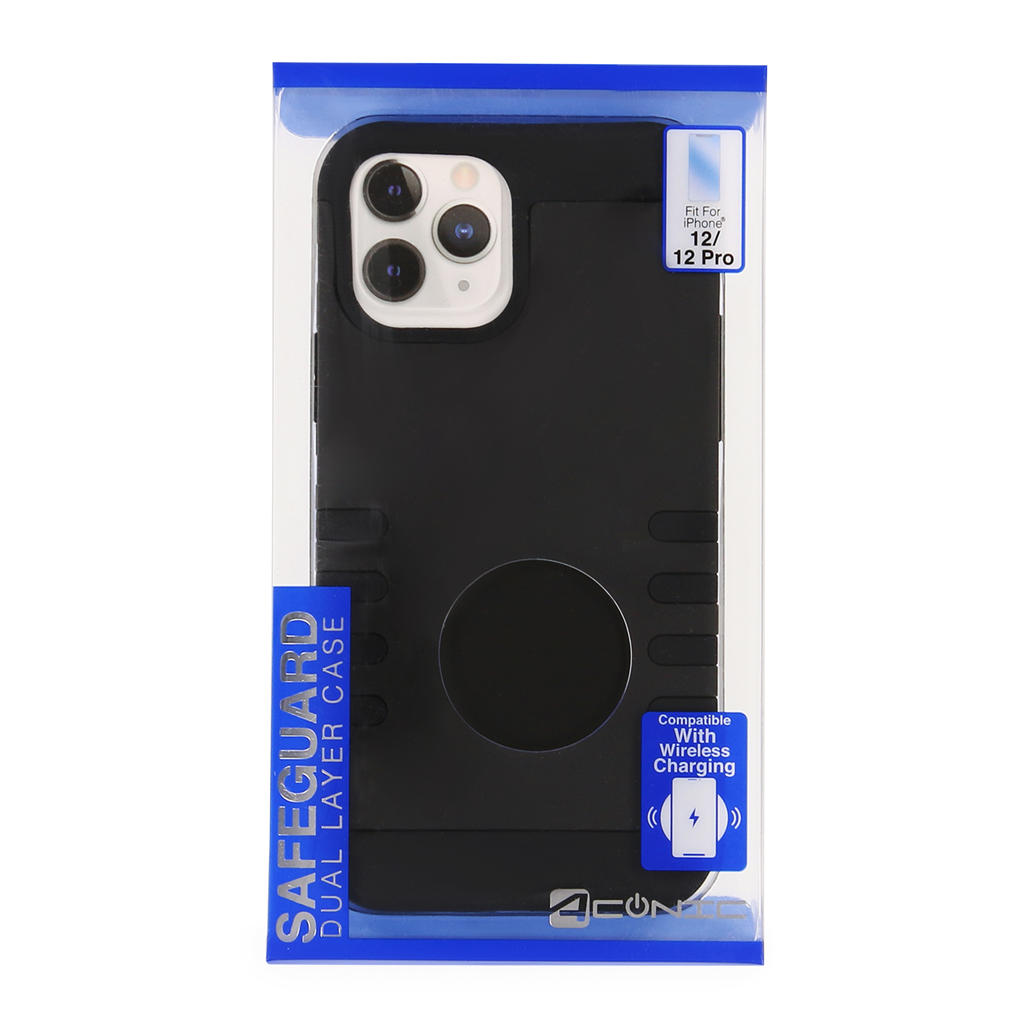 iPhone 12®/12 Pro® Safeguard Dual-Layer Wireless Charging Compatible Case