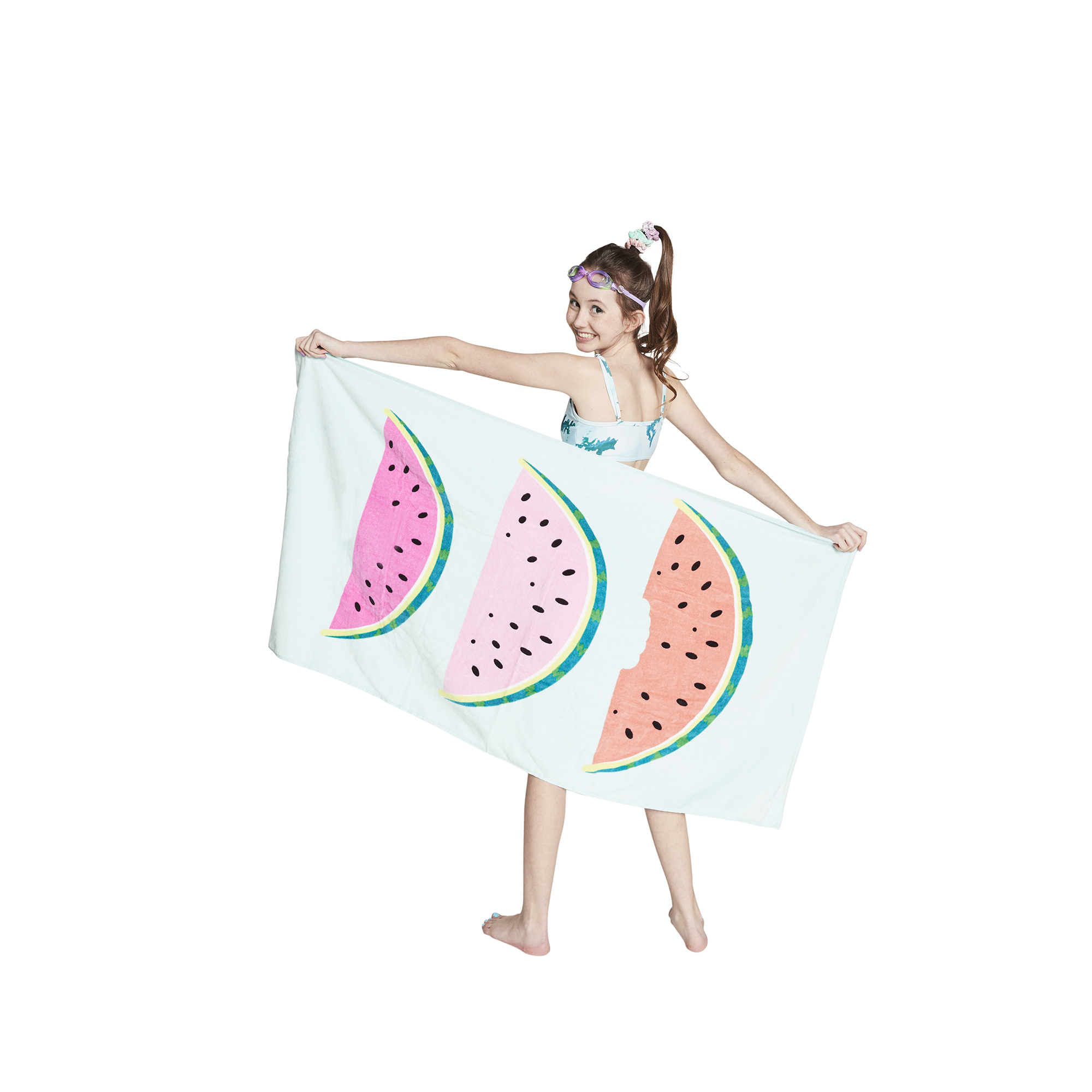 Mint Watermelon Beach Towel 30in x 60in