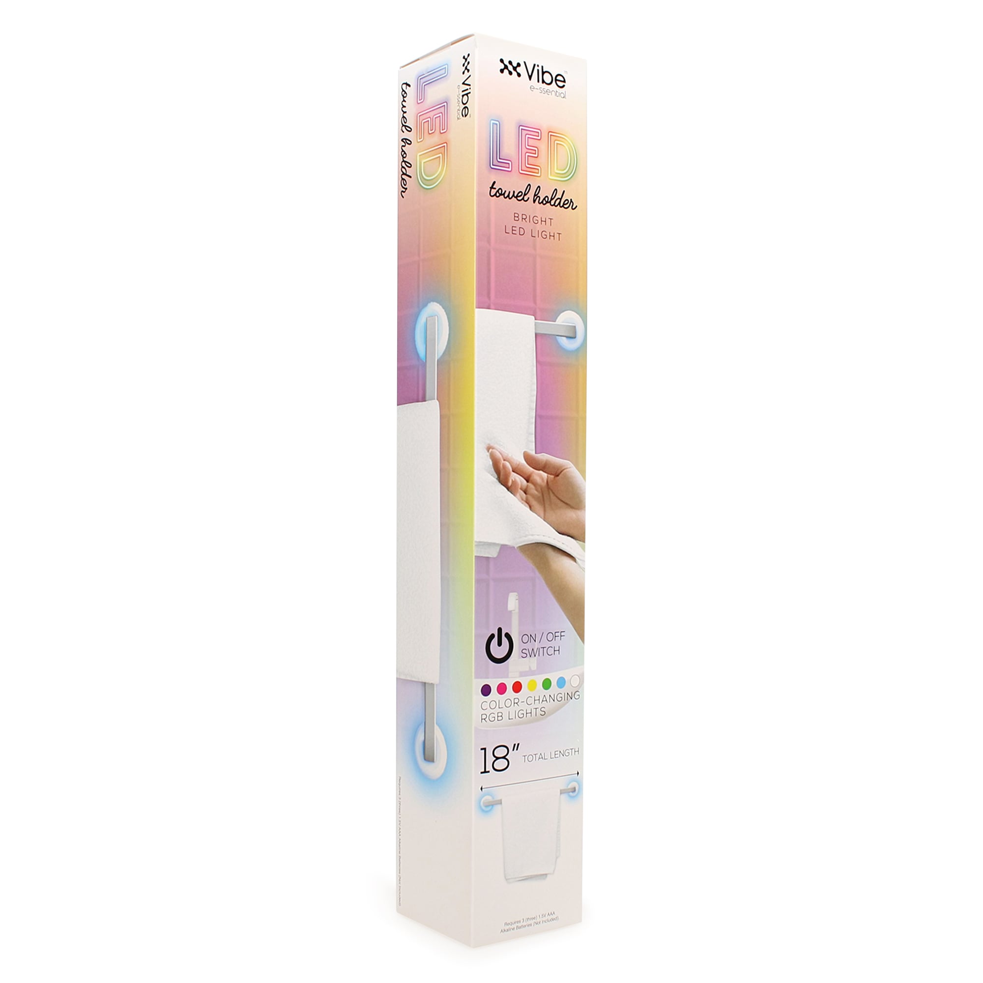 LED Towel Bar 18in