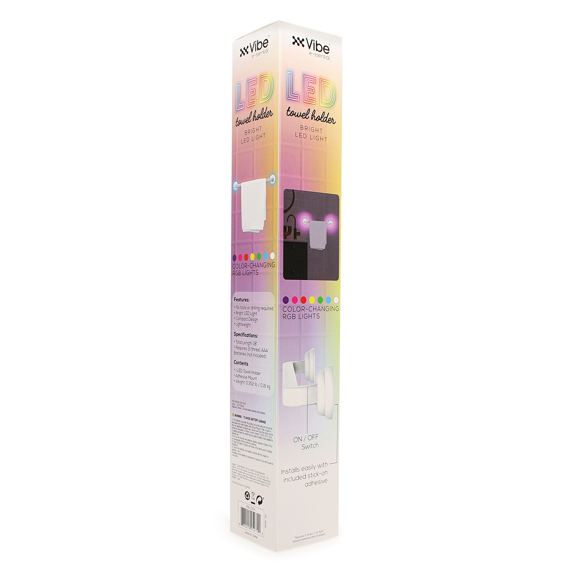 LED Towel Bar 18in