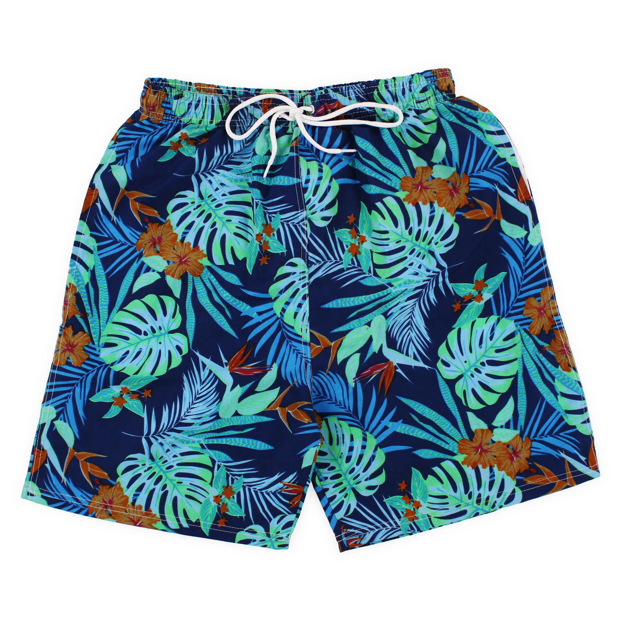 Young Men's Board Shorts Swimwear - Tropical