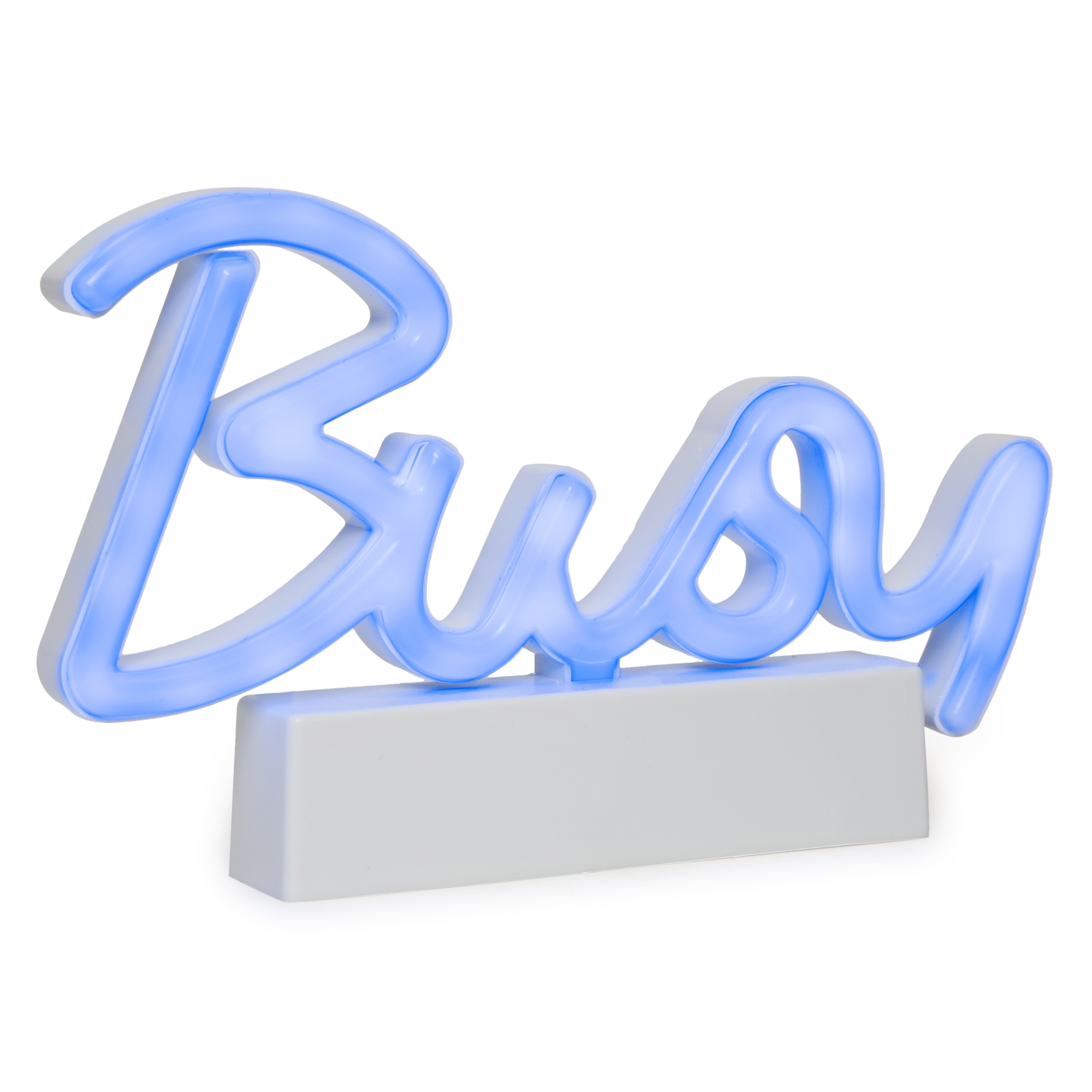 LED Neon Sign With Stand 8.5in