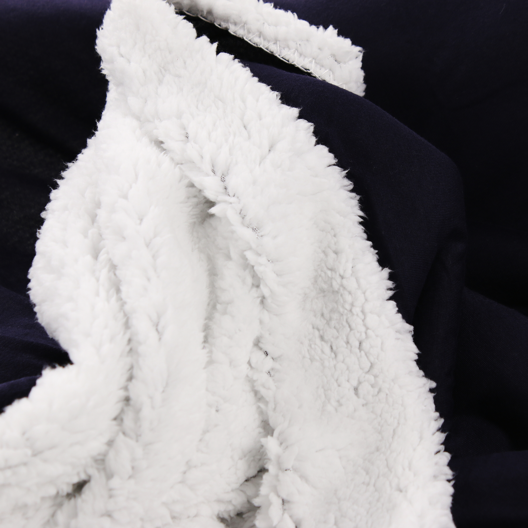 Jersey Blanket With Sherpa Fleece Lining 50in x 60in