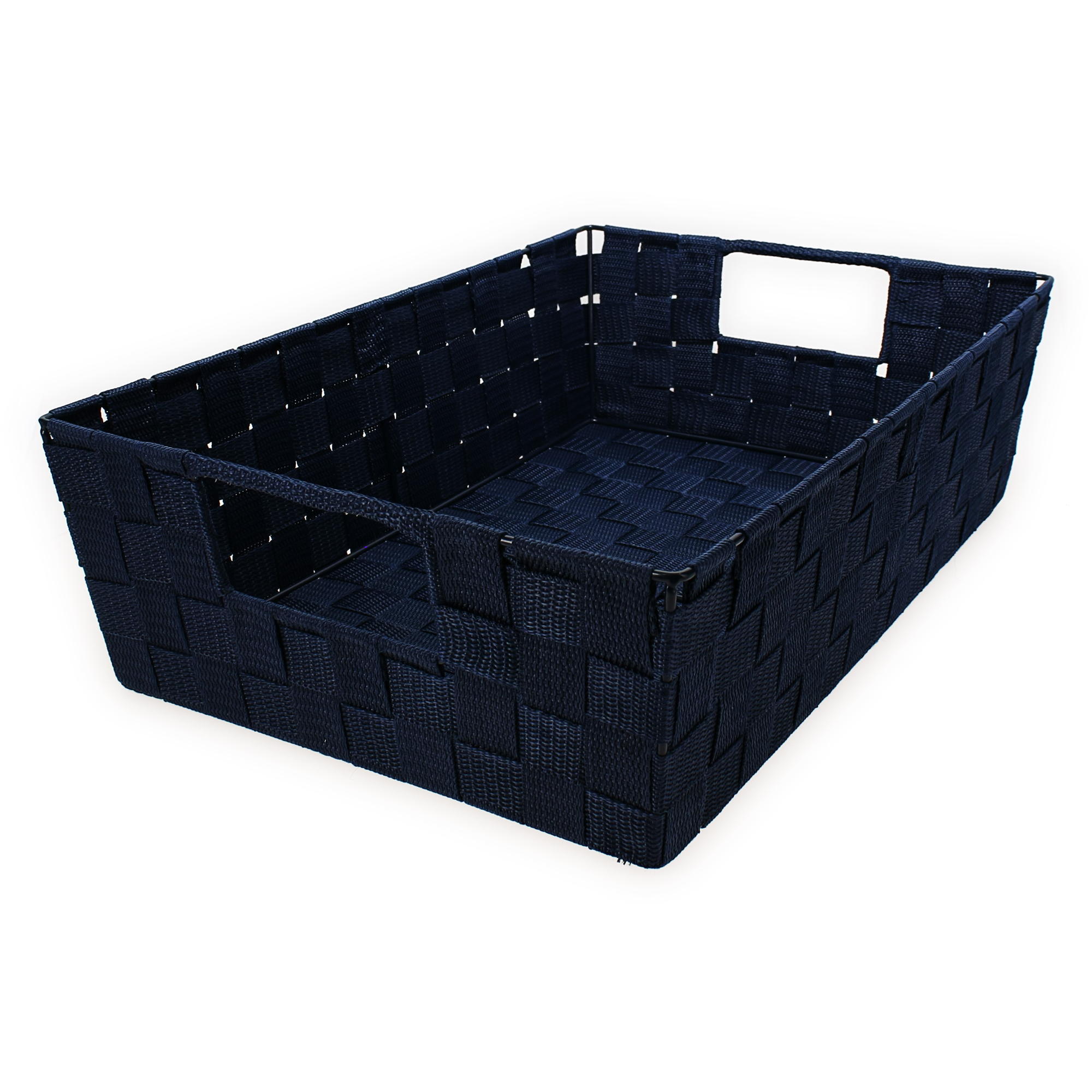 Large Nylon Woven Storage Bin Basket 11in x 17in