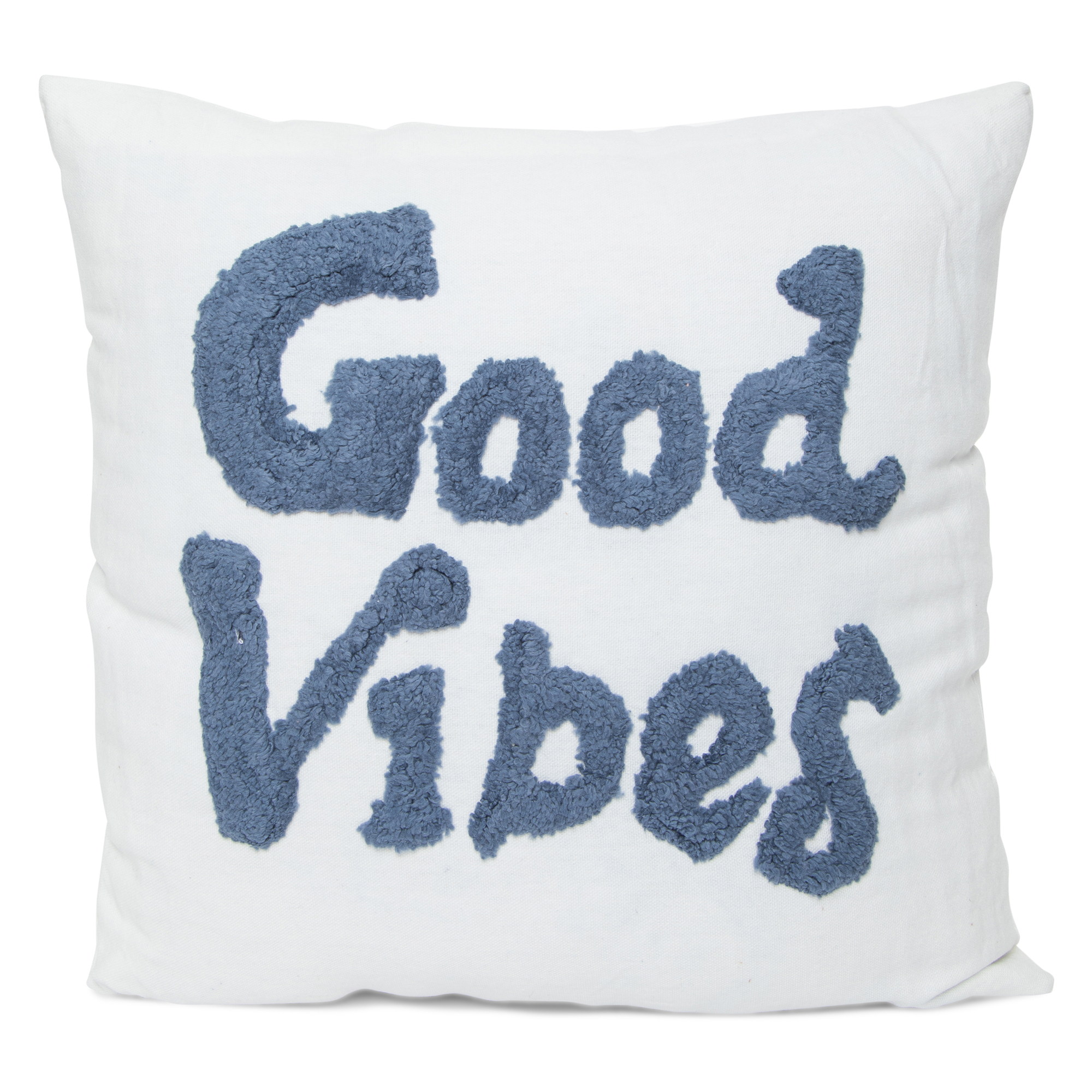 Retro Good Vibes Tufted Pillow 16in