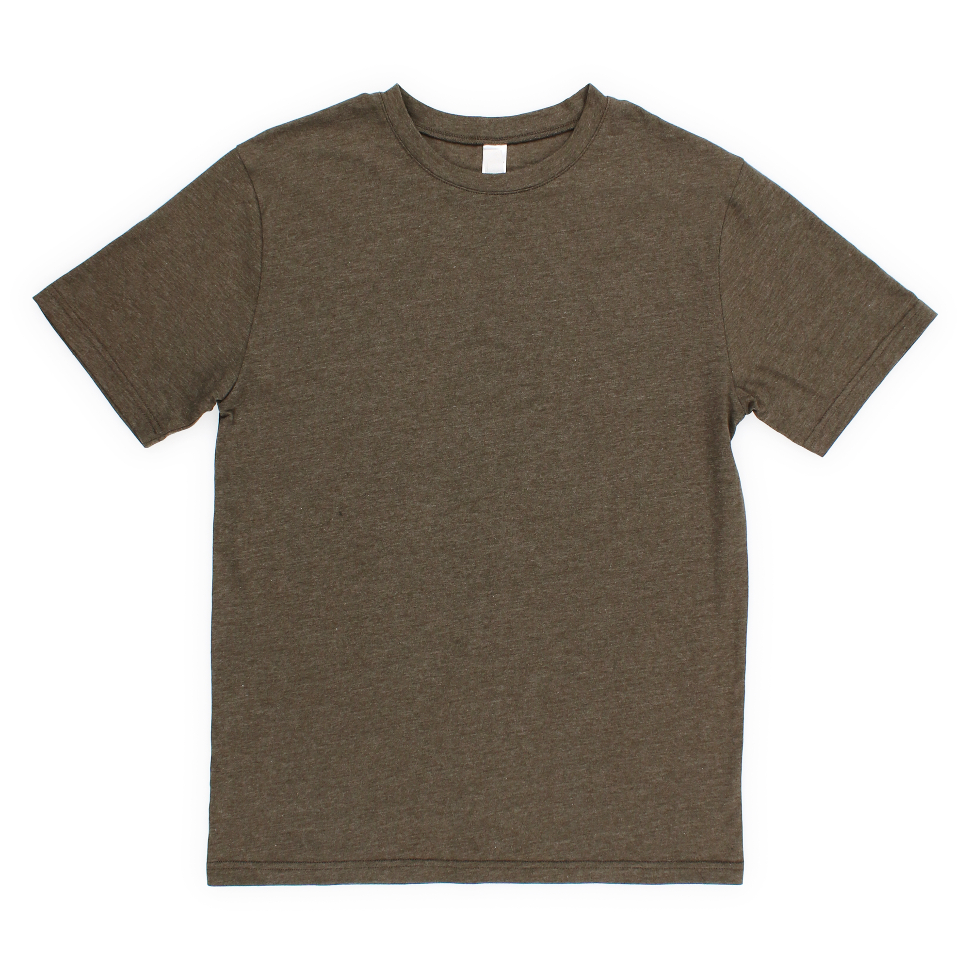 Young Men's Crew Neck Tee - Olive Green