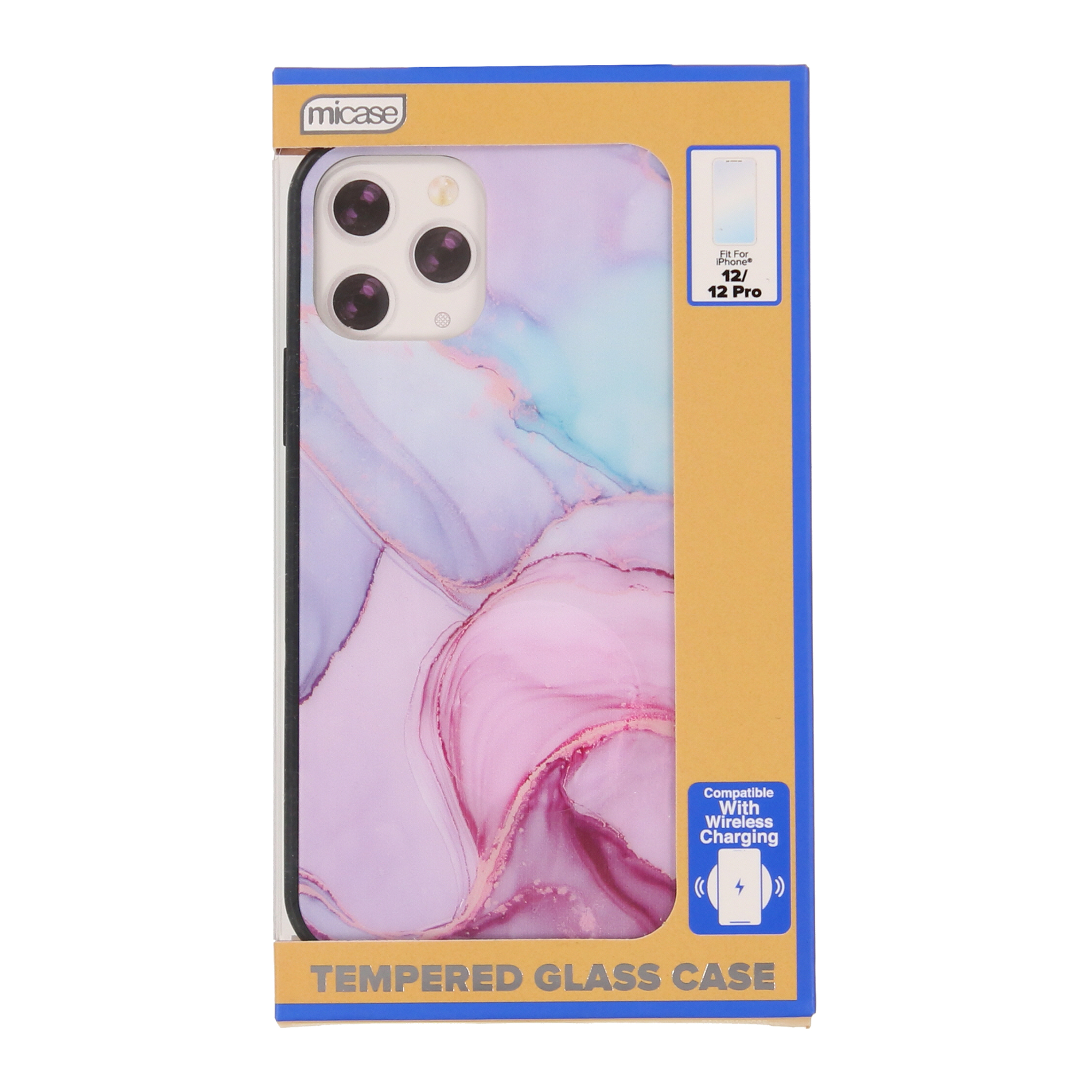 iPhone 12®/12 Pro® Tempered Glass Phone Case - Paint