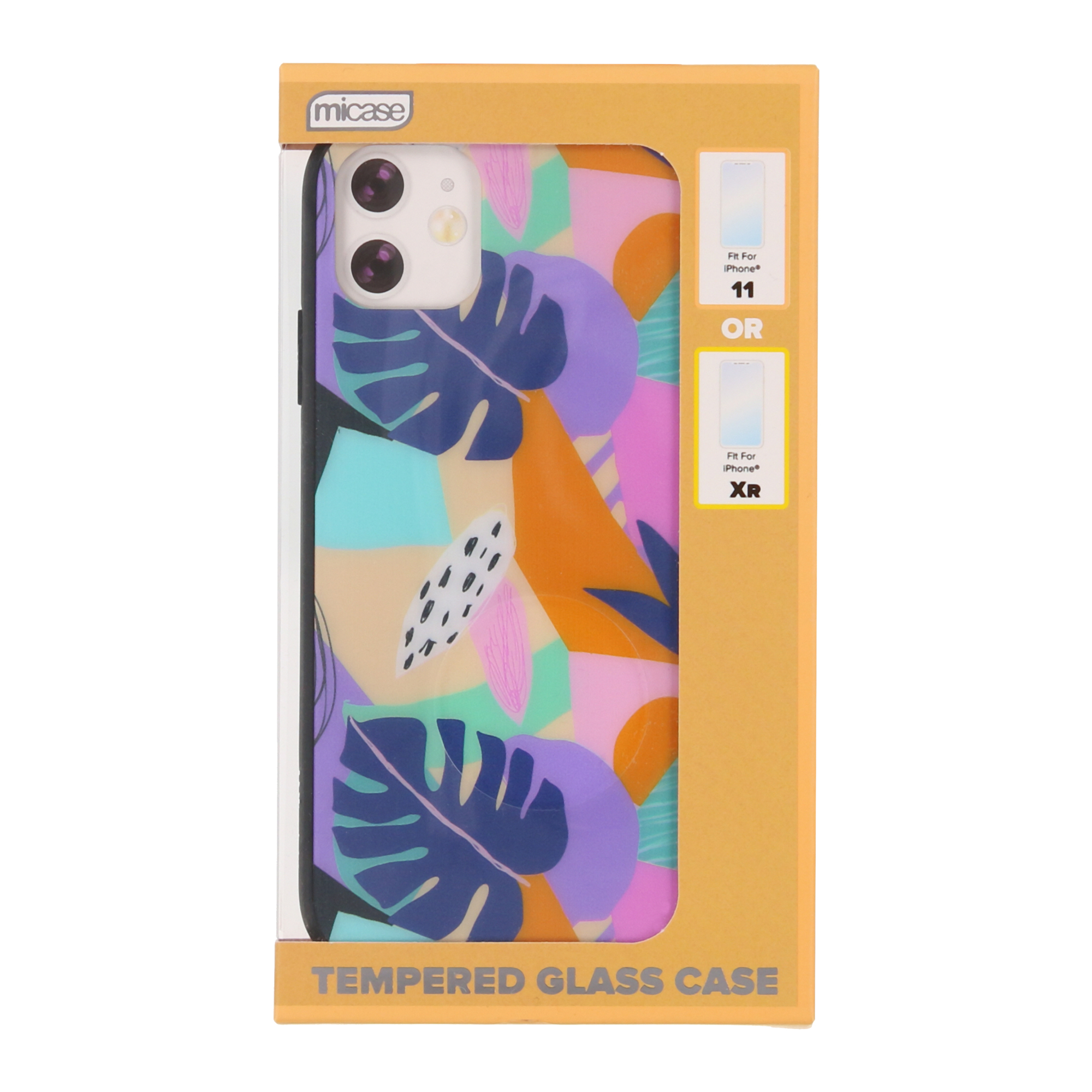 iPhone 11®/XR® Tempered Glass Phone Case