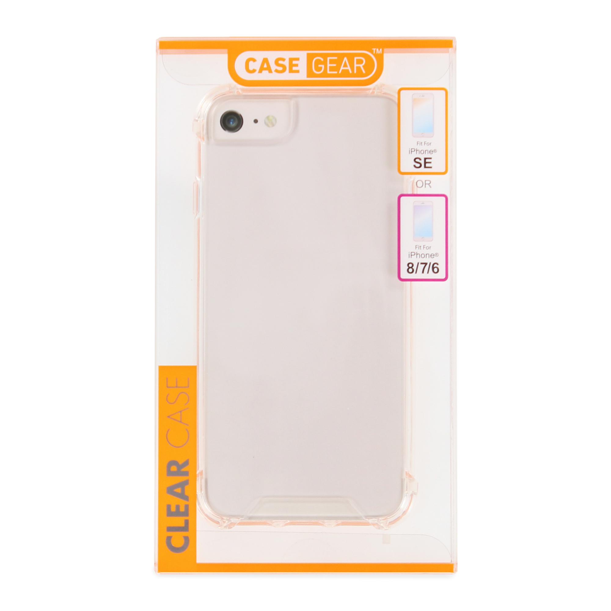 iPhone Se®/8®/7®/6® Clear Phone Case