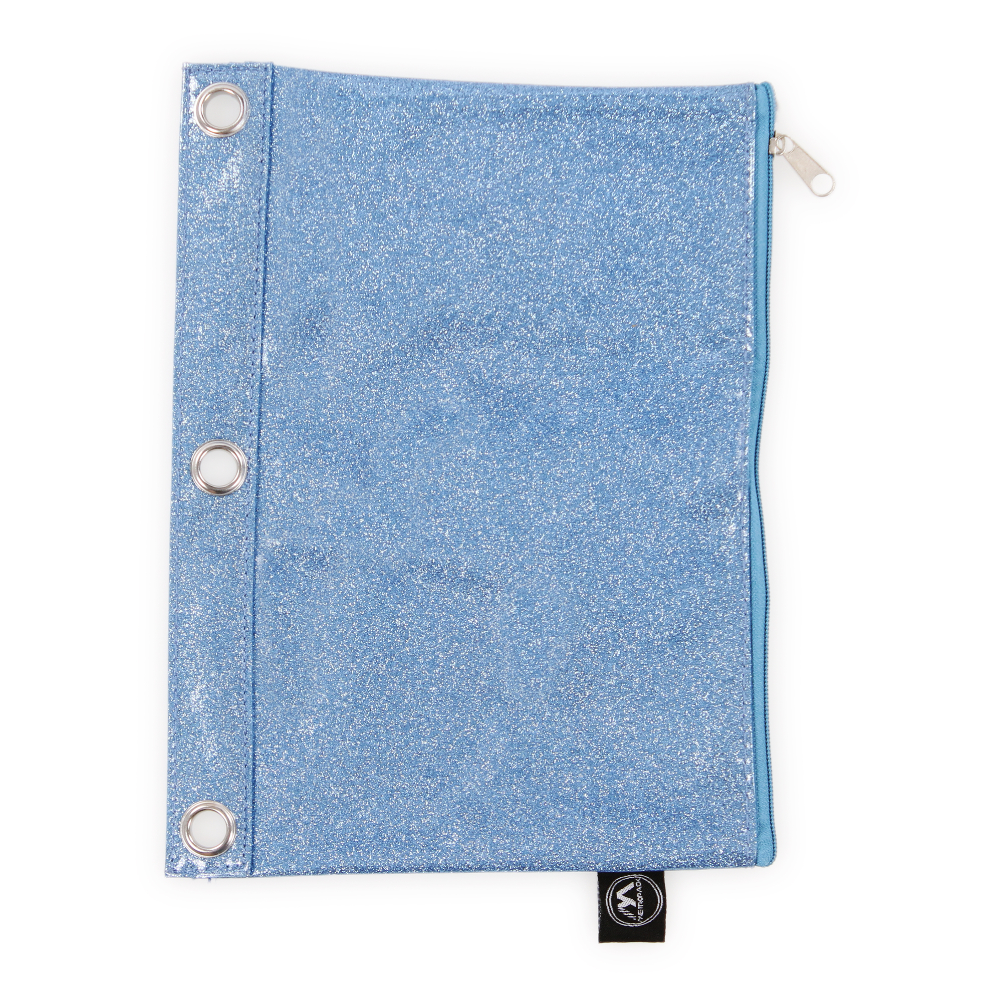 Glitter Binder Pencil Case 6.7in x 9.4in