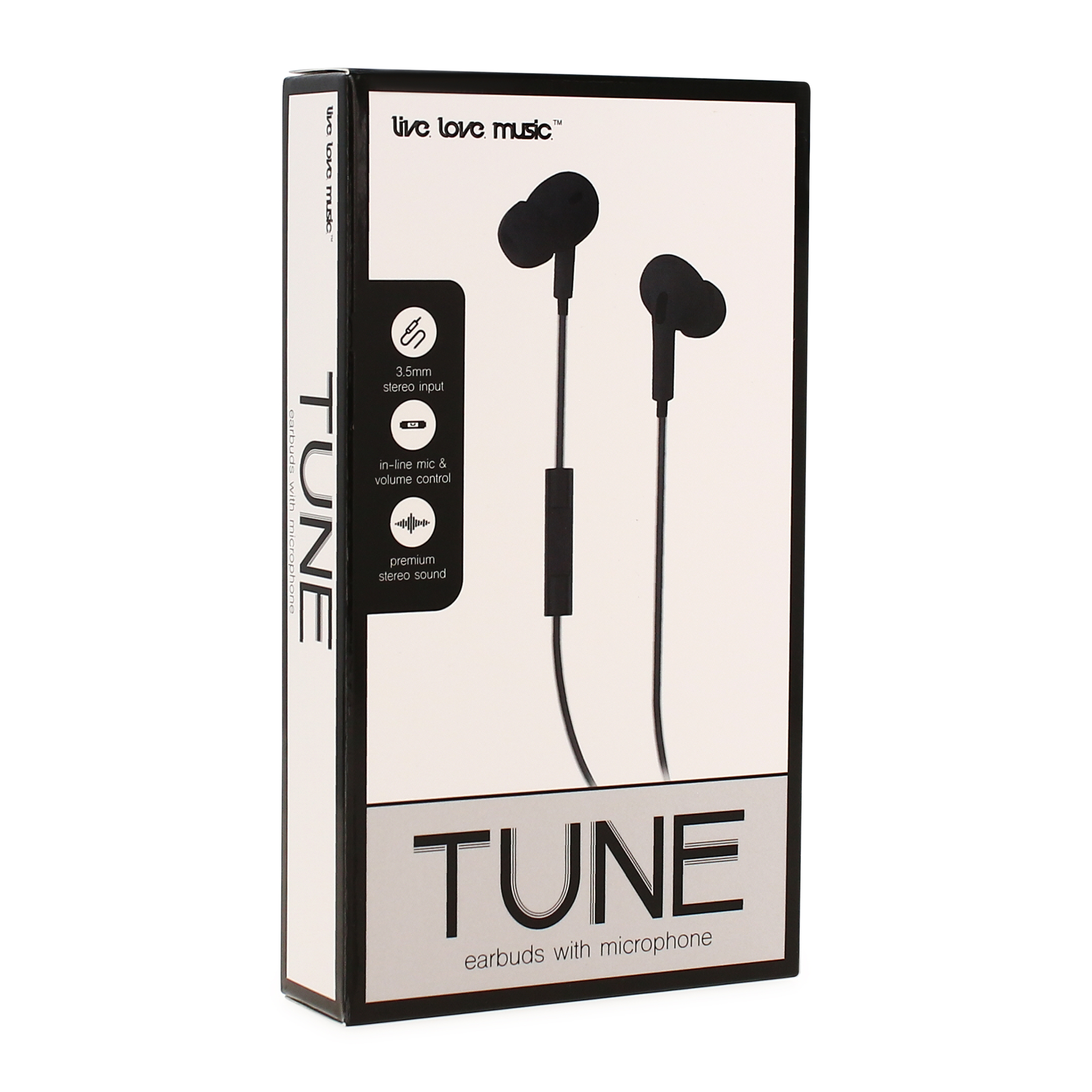 Tune Wired Earbuds w/ Microphone