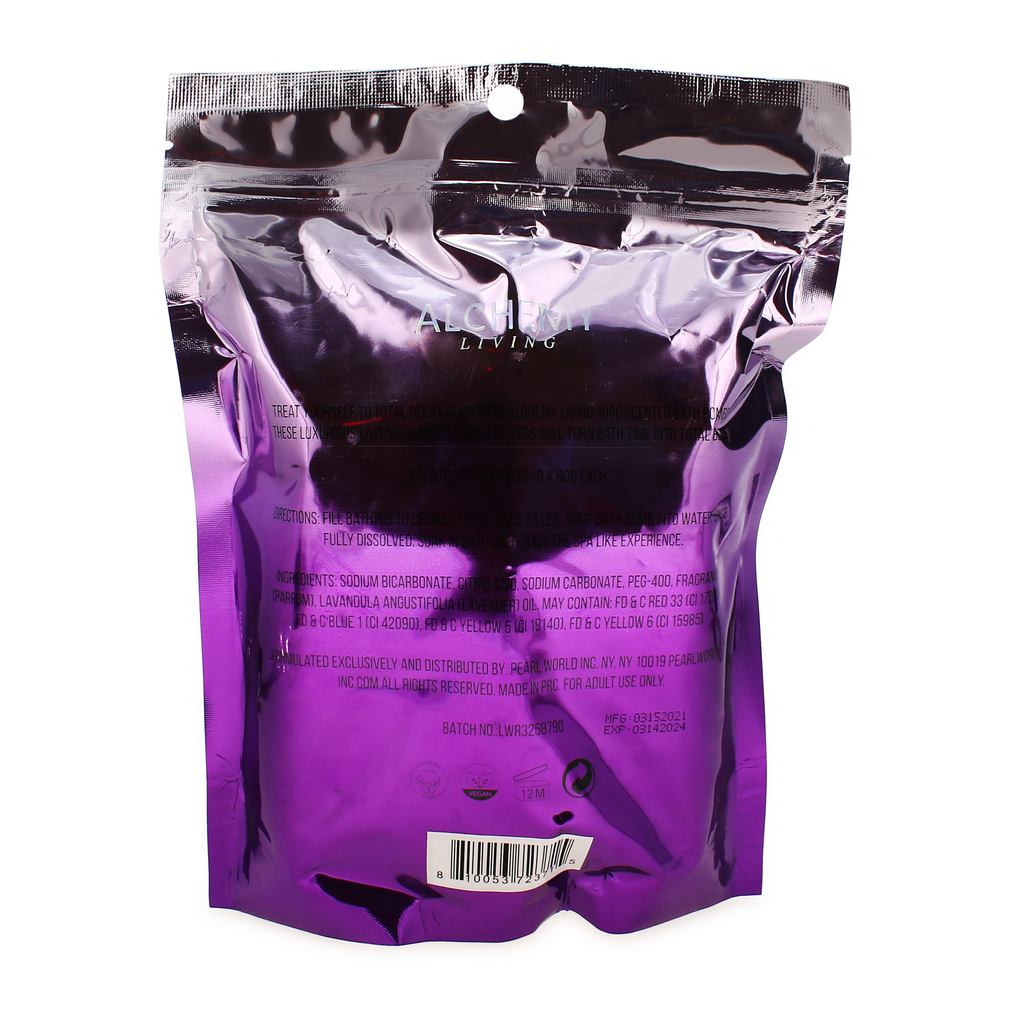 Alchemy Living™ Healing Dreams Bath Bombs, Lavender 10-Count