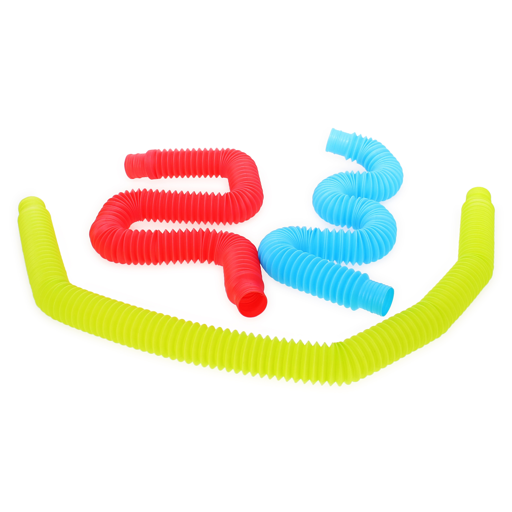 Ja-Ru® Pop & Play™ Tubes Fidget Toys 3-Count