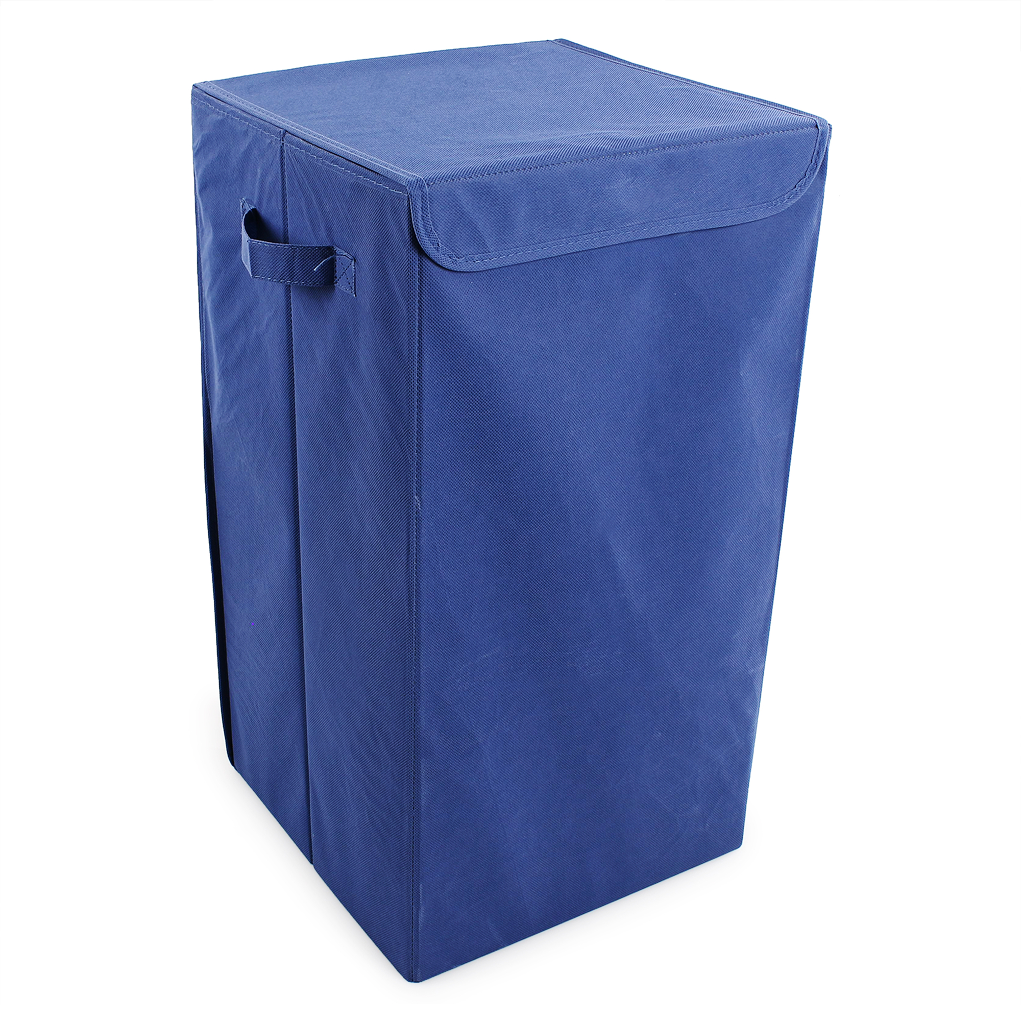 Collapsible Hamper With Lid 12in x 23in