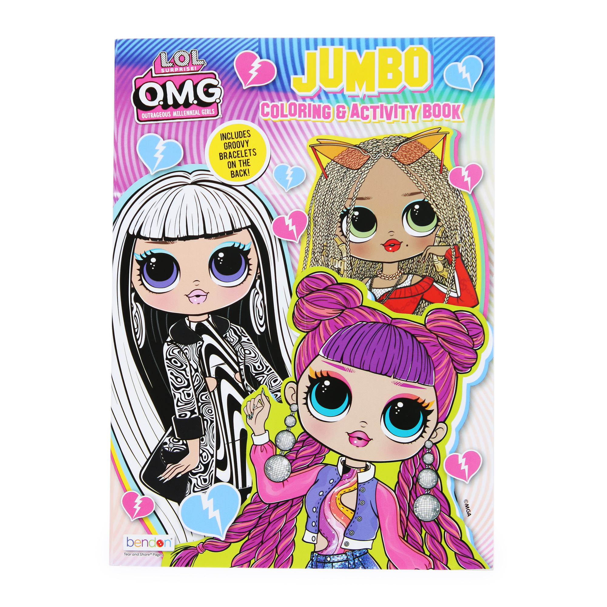 L.O.L.. Surprise™ O.M.G. Jumbo Coloring Activity Book