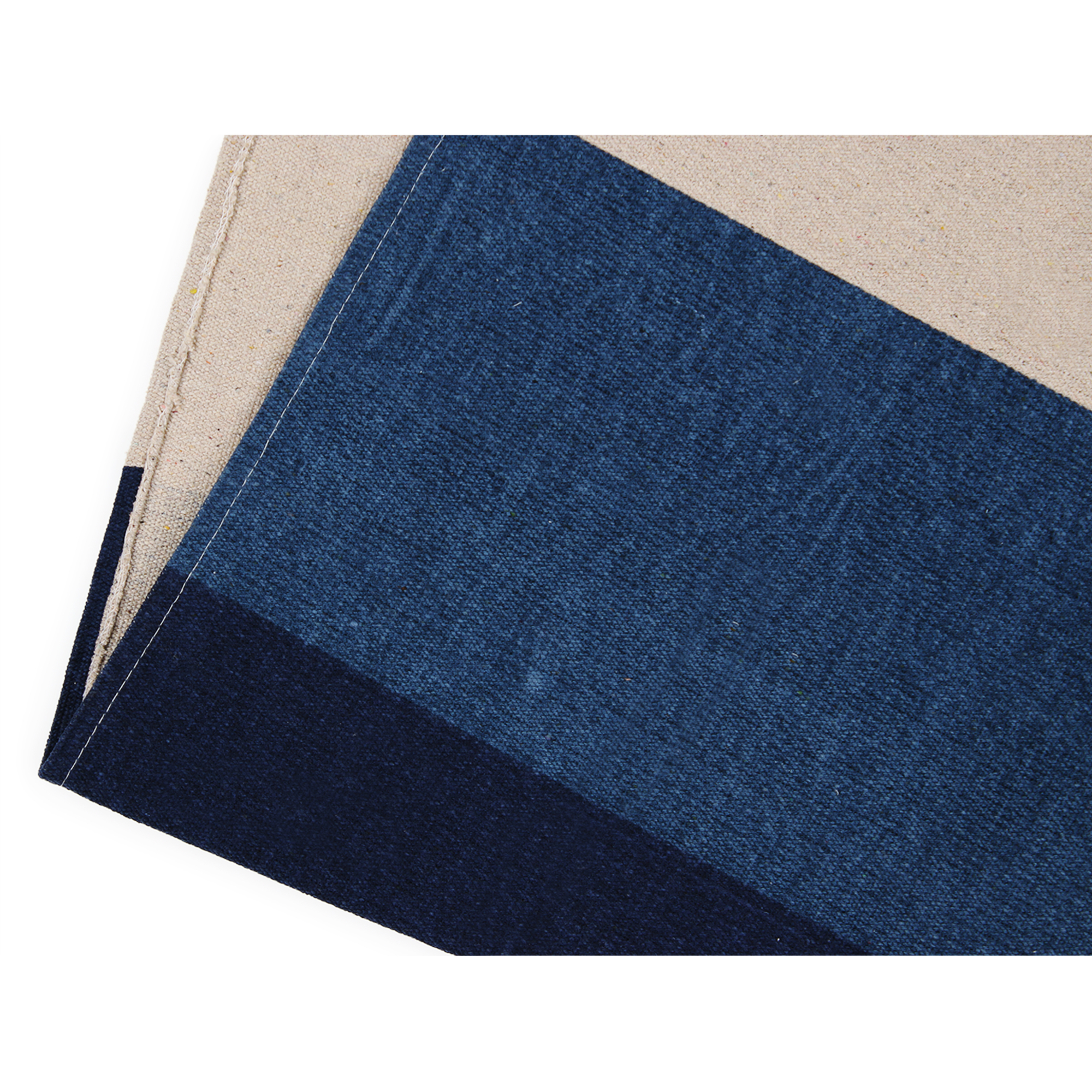 Geometric Print Cotton Rug 3ft x 5ft