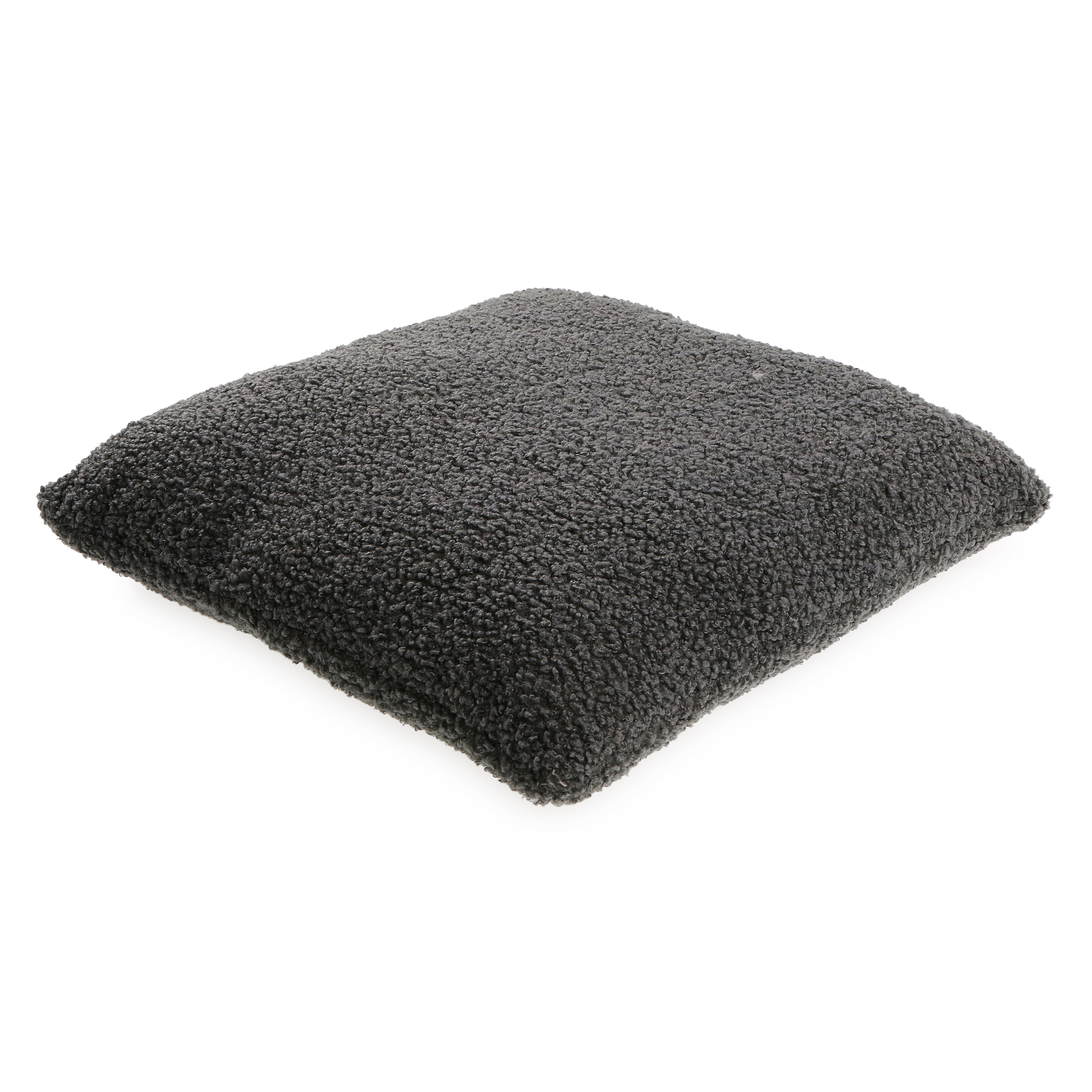 Boucle Poodle Throw Pillow 16in