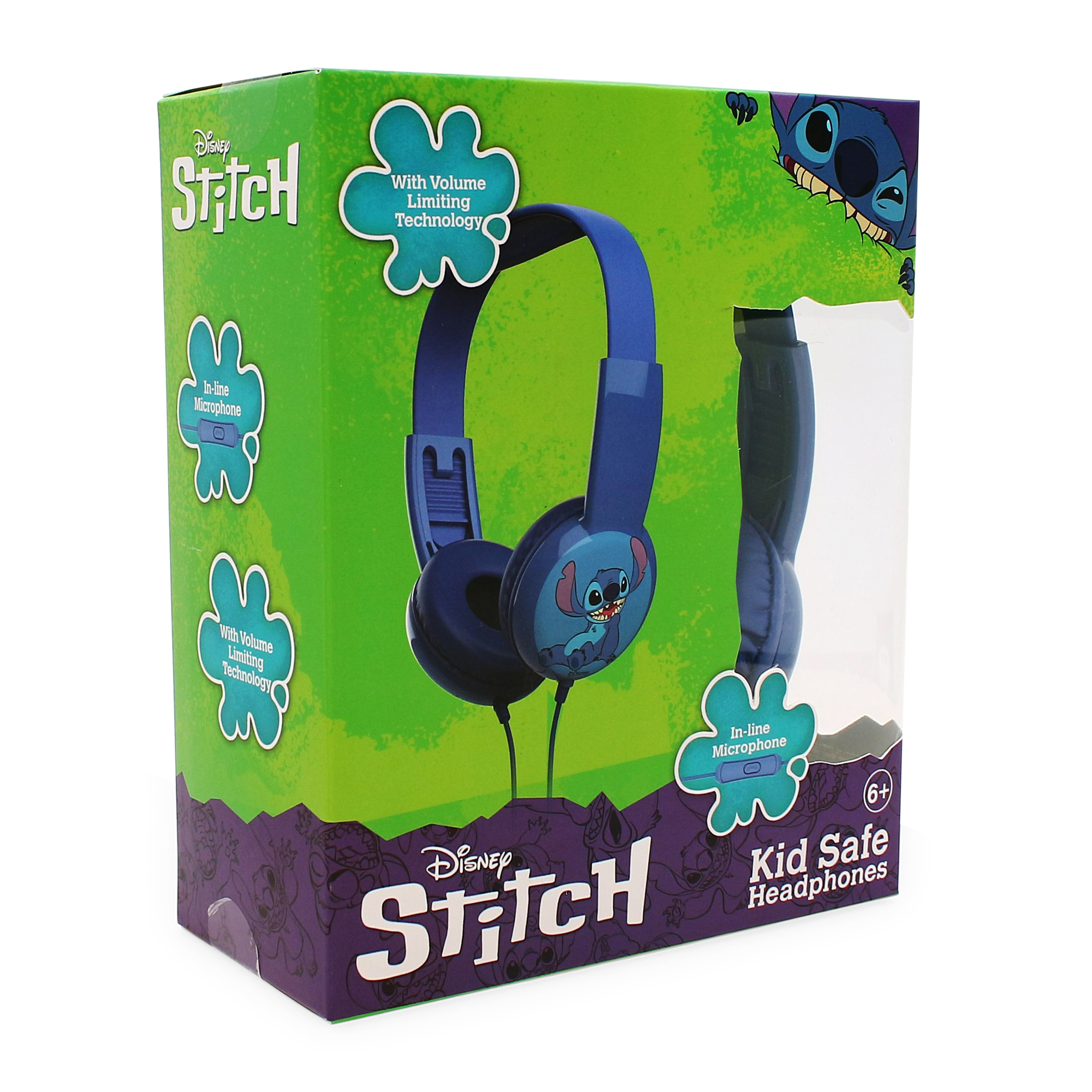 Disney Stitch™ Kid-Safe Headphones With Mic