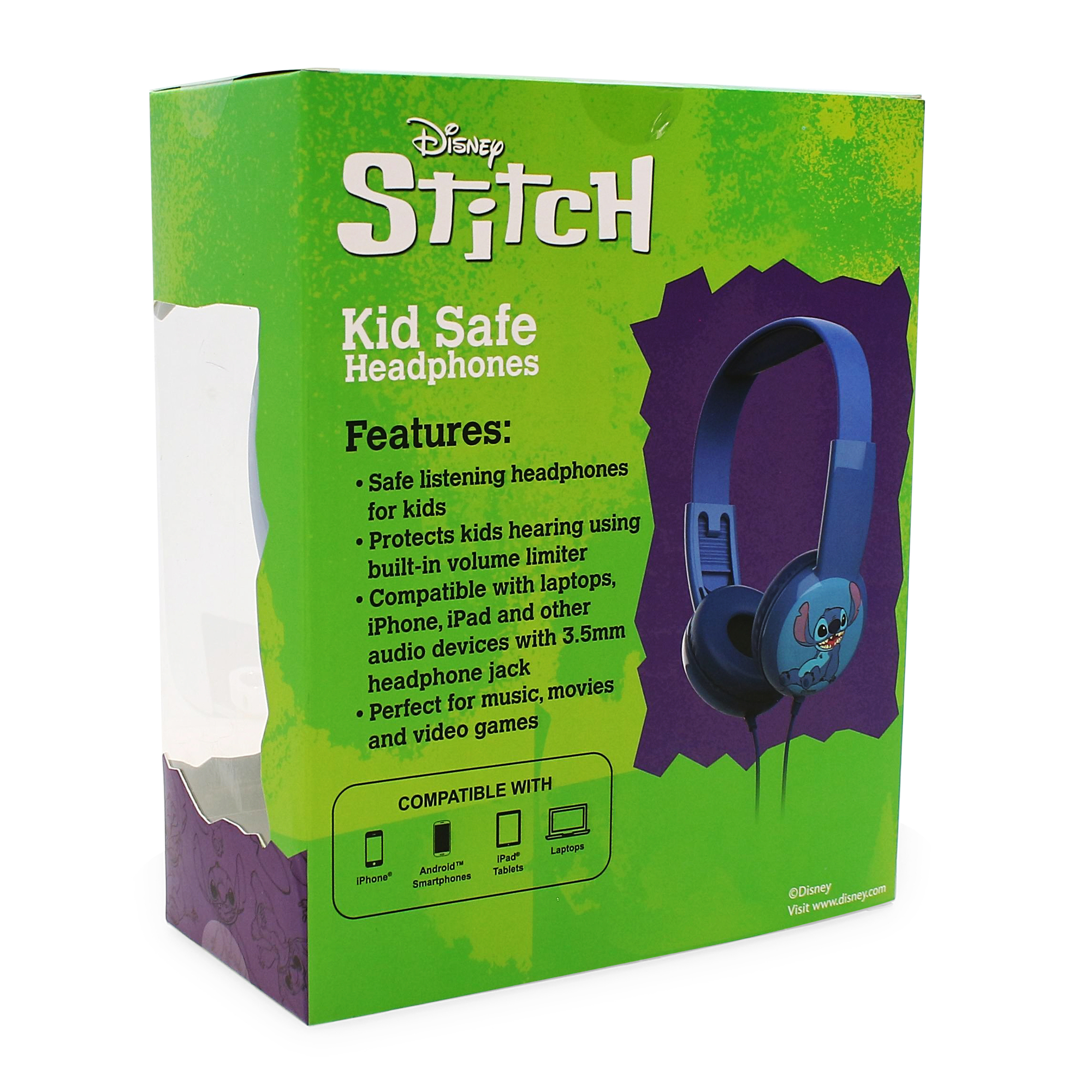 Disney Stitch™ Kid-Safe Headphones With Mic