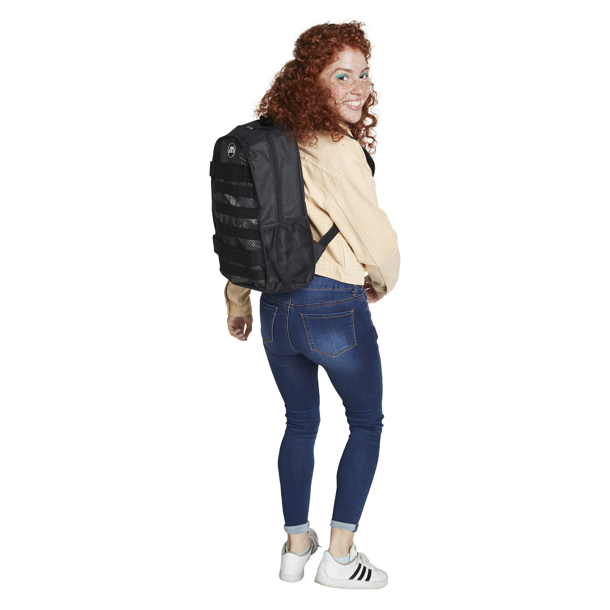 Printed Skateboard Backpack 16in