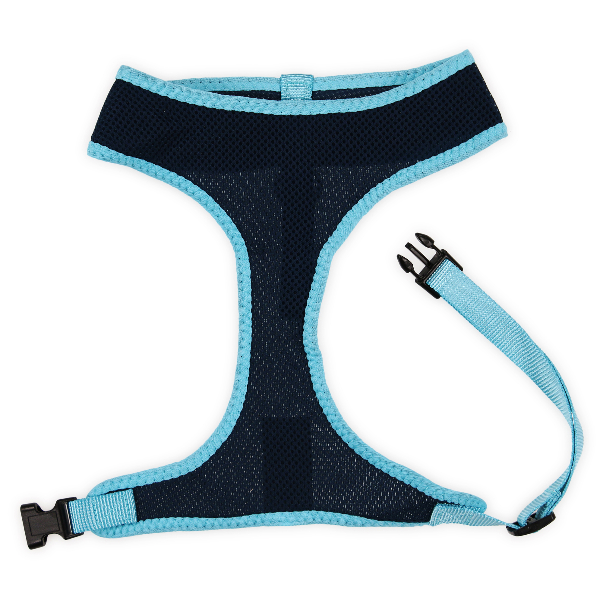 Mesh Pet Harness Vest With Contrast Trim