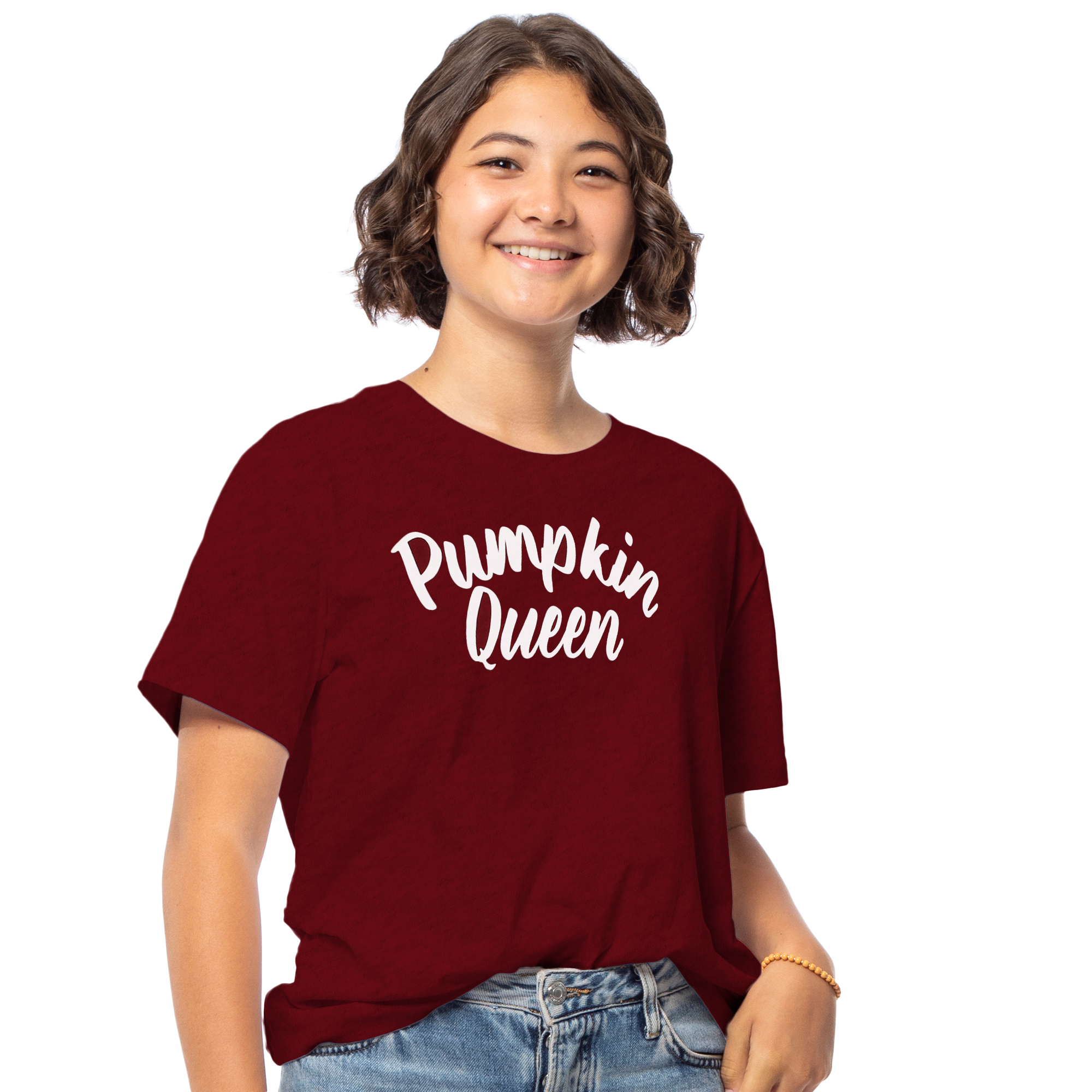 Juniors 'Pumpkin Queen' Graphic Tee