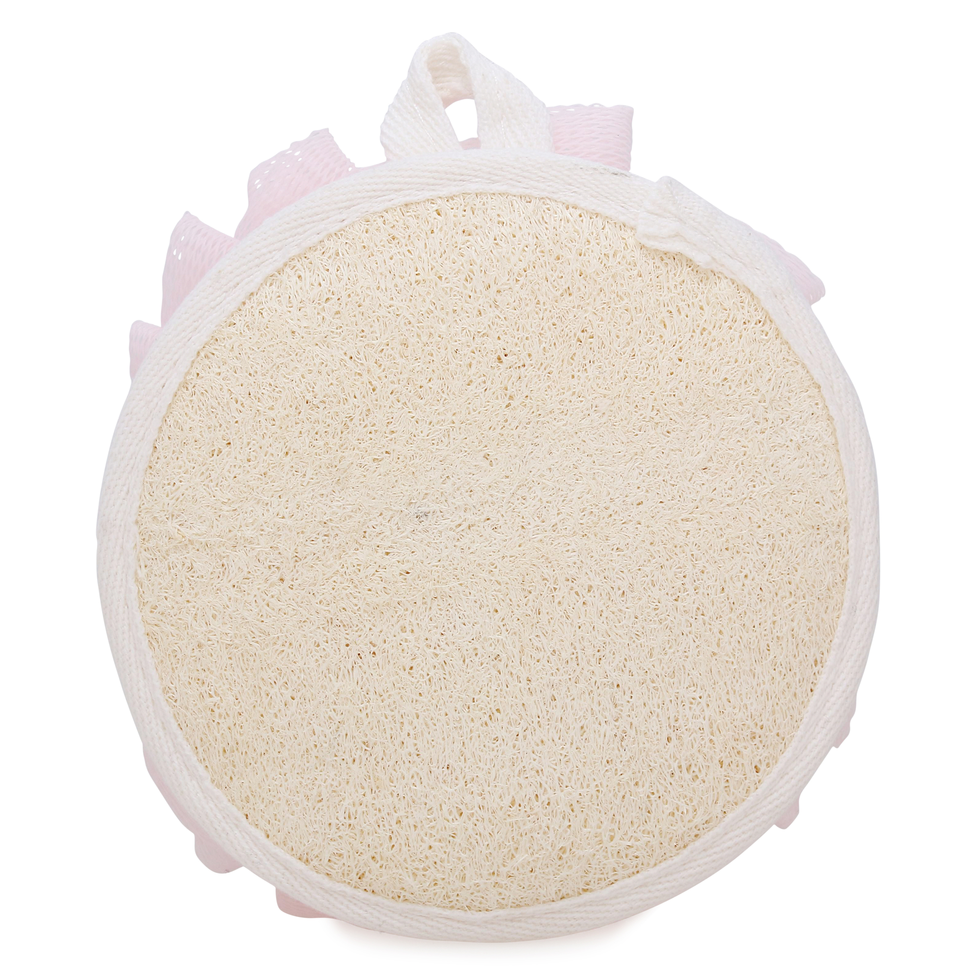 Ecotools® Ecopouf Dual Cleansing Pad w/ Bath Pouf & Loofah