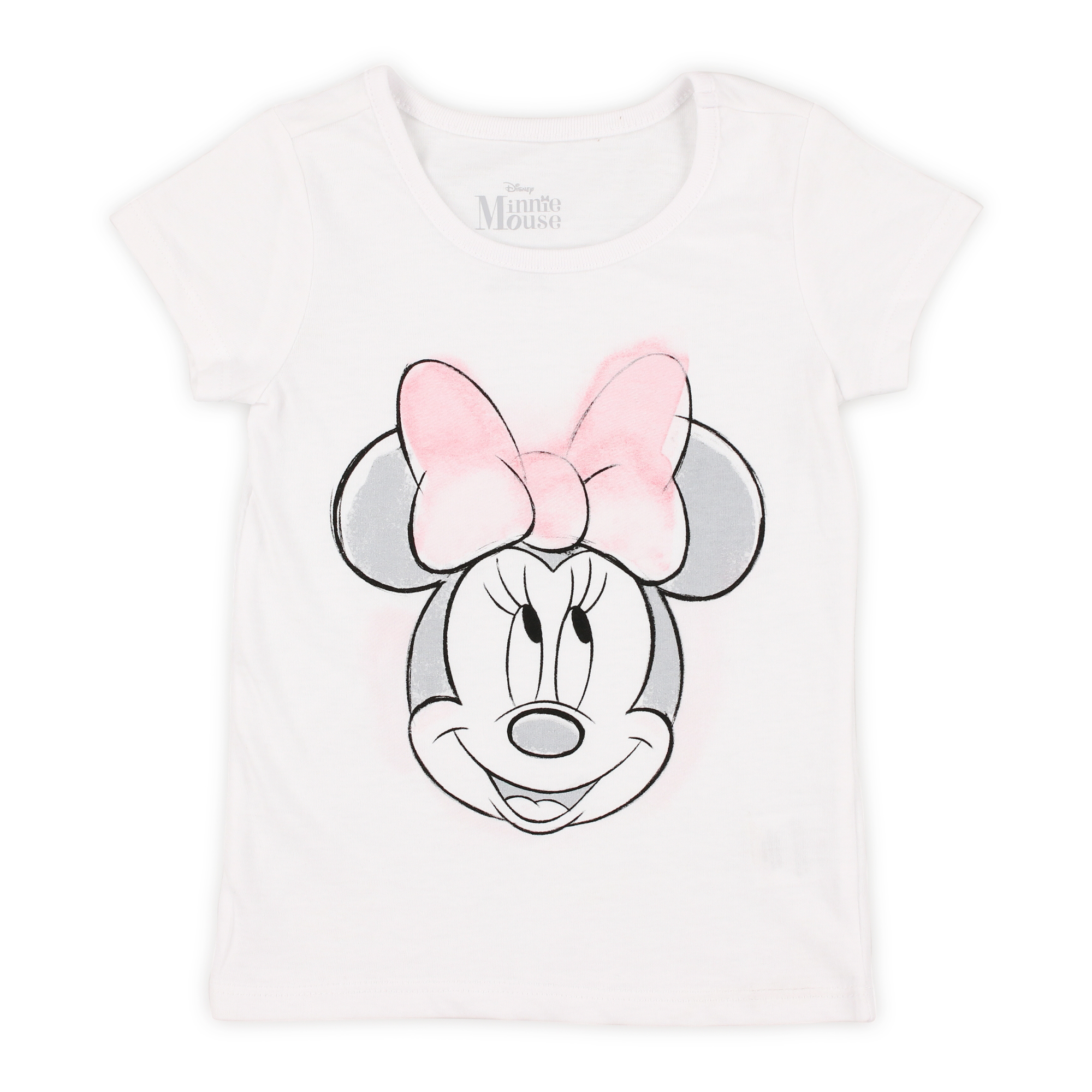Kid's Pastel Disney Minnie Mouse Graphic Tee