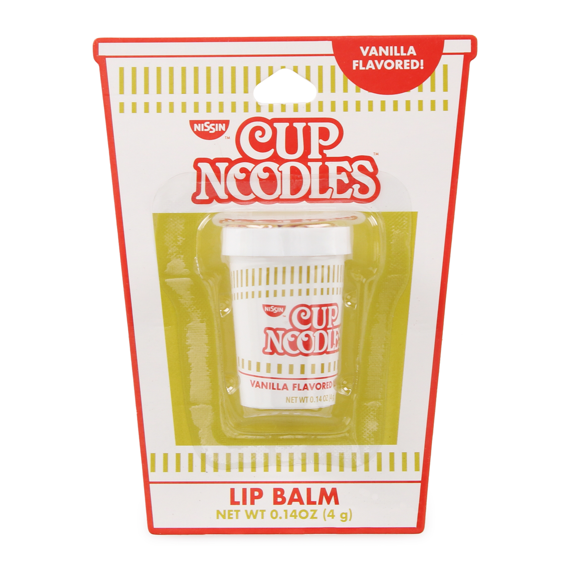 Nissin Cup Noodles Vanilla Flavored Lip Balm 0.14oz