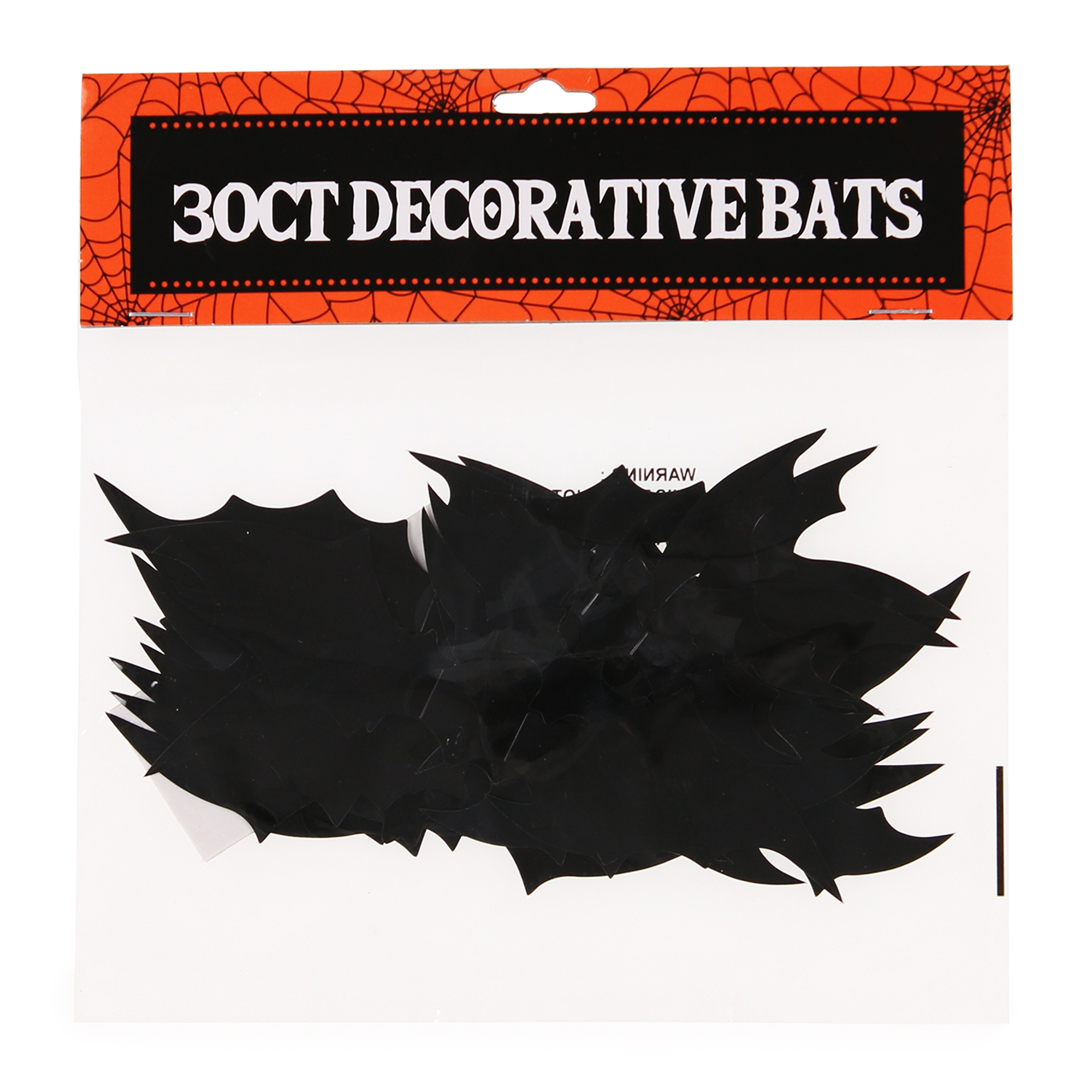 3D Bats Halloween Decorations 30-Count