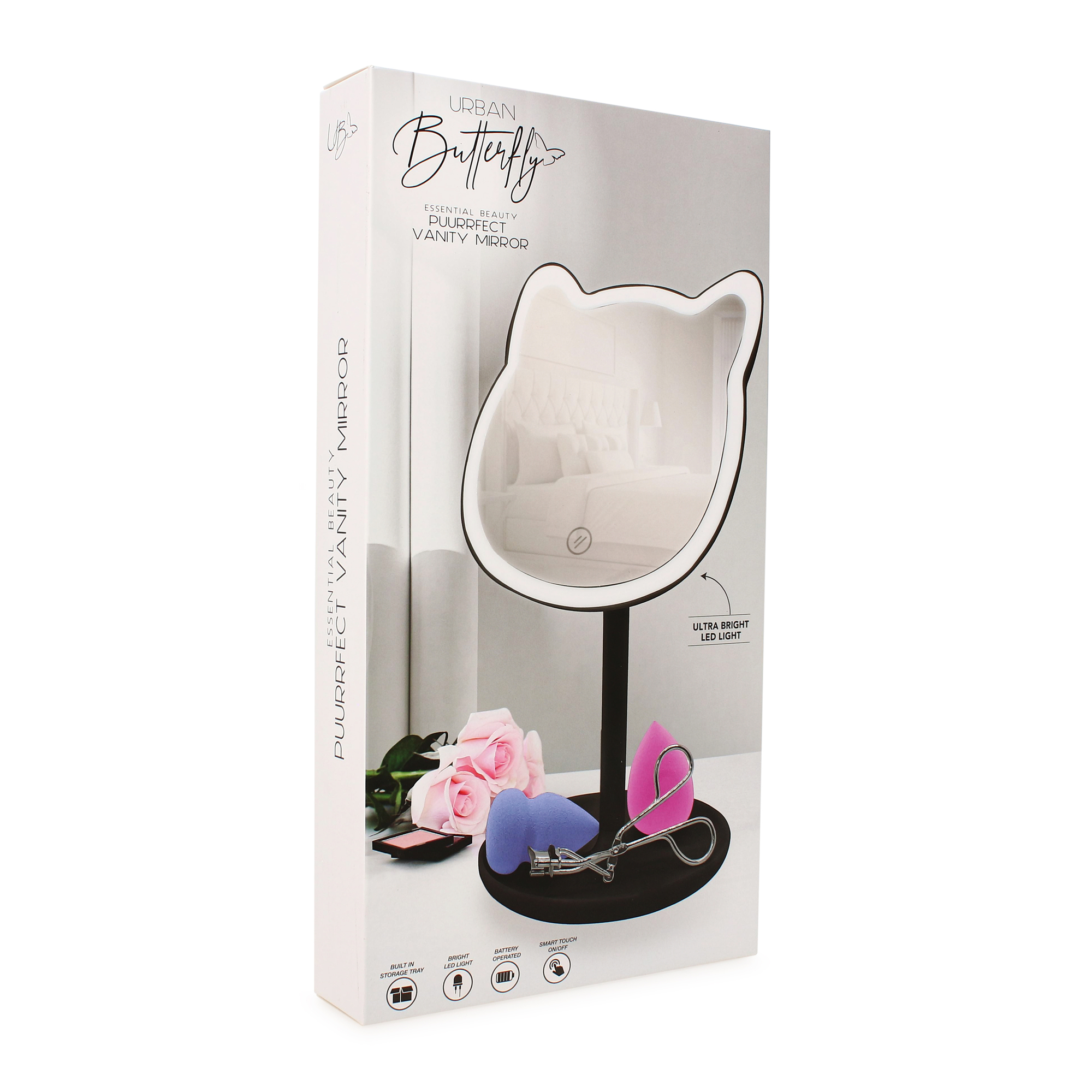 Cat Shape LED Vanity Mirror
